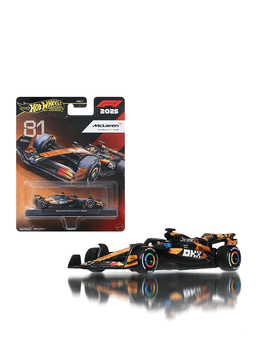 Hot Wheels - 1:64 Scale Premium Die-Cast Formula 1 Collectible Toy Race Car (Styles May Vary) - spielzeugautos - multicolor - 0