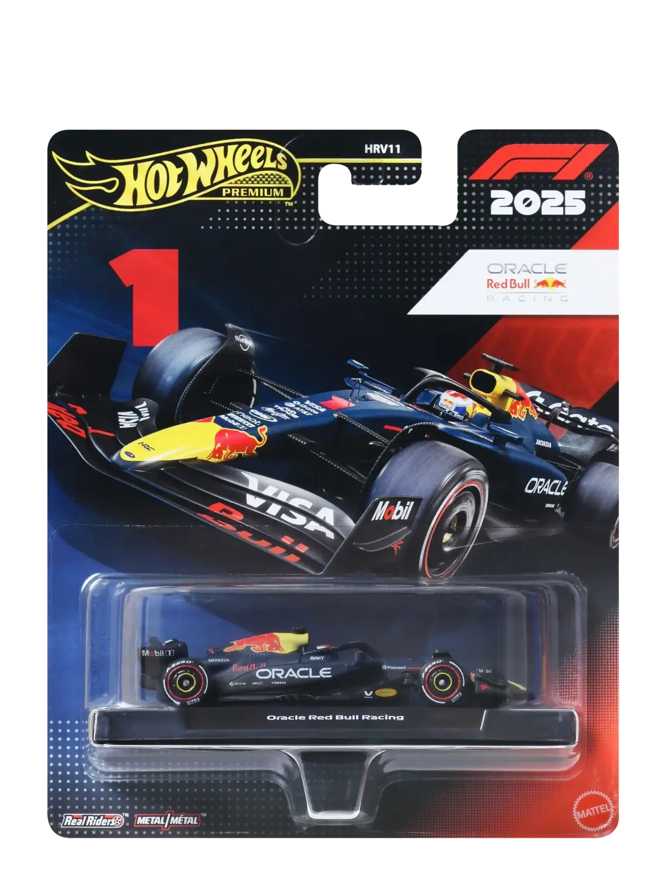 Hot Wheels - 1:64 Scale Premium Die-Cast Formula 1 Collectible Toy Race Car (Styles May Vary) - leksaksbilar - multi color - 2