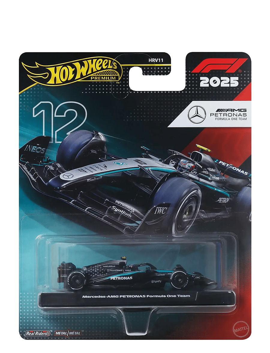 Hot Wheels - 1:64 Scale Premium Die-Cast Formula 1 Collectible Toy Race Car (Styles May Vary) - spielzeugautos - multicolor - 0