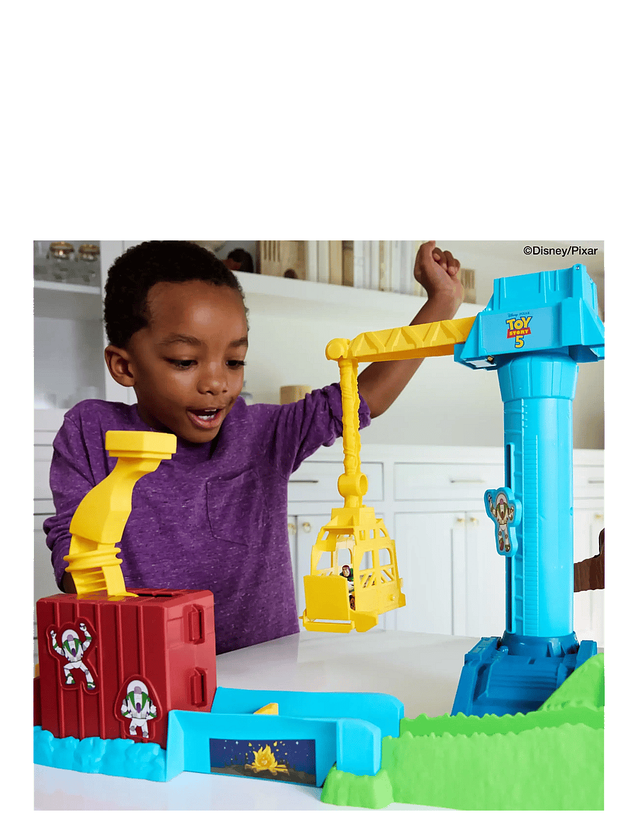 Hot Wheels - Superstar Speeders Hi-Tech Buzz Lightyear’s Star Command Adventure Track Set - rennbahnen - multicolor - 0