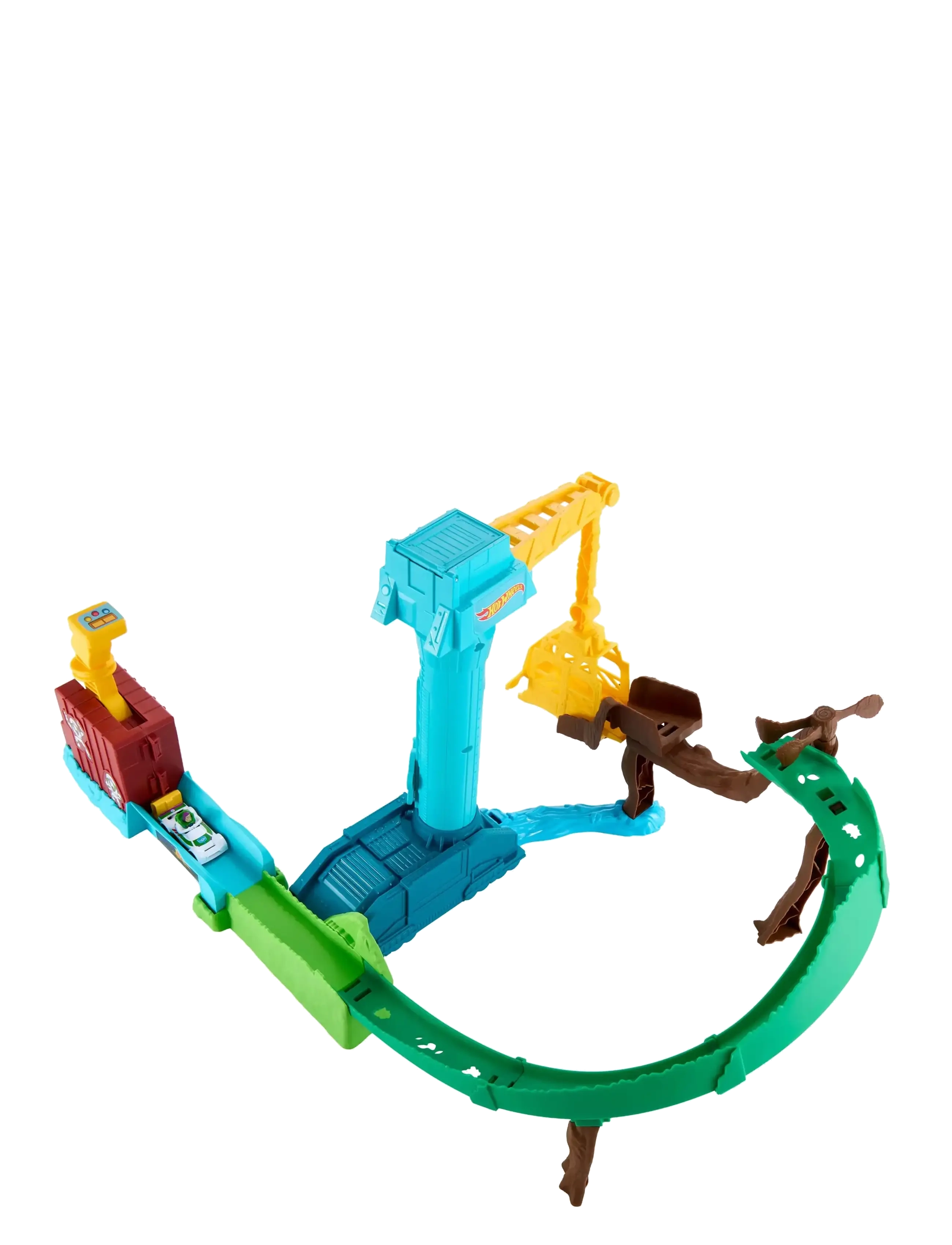 Hot Wheels - Superstar Speeders Hi-Tech Buzz Lightyear’s Star Command Adventure Track Set - race tracks - multicolor - 3