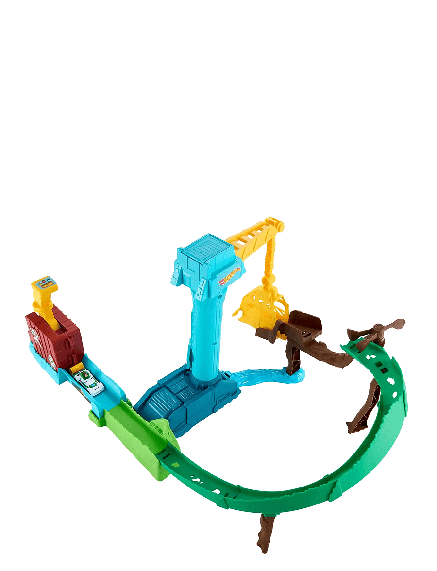 Hot Wheels - Superstar Speeders Hi-Tech Buzz Lightyear’s Star Command Adventure Track Set - rennbahnen - multicolor - 3