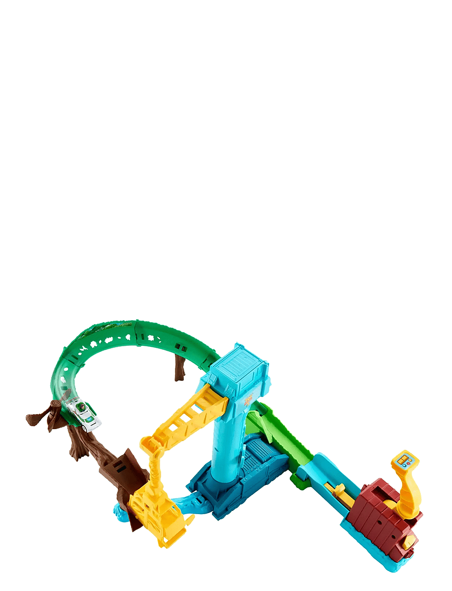 Hot Wheels - Superstar Speeders Hi-Tech Buzz Lightyear’s Star Command Adventure Track Set - rennbahnen - multicolor - 4