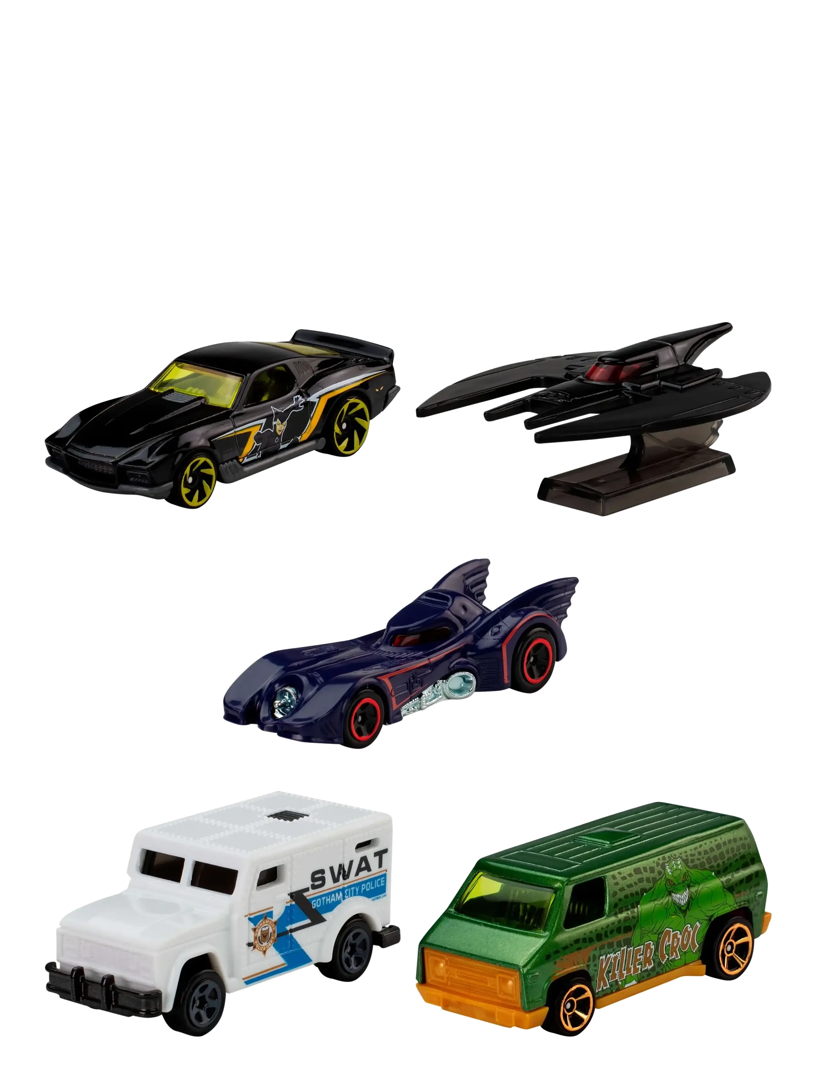 Hot Wheels Cars, 5-Pack Of Die-Cast Toy Cars Or Trucks In 1:64 Scale (Styles May Vary), One Size, Multi/patterned, Toy Cars > Other Toy Cars, Børn