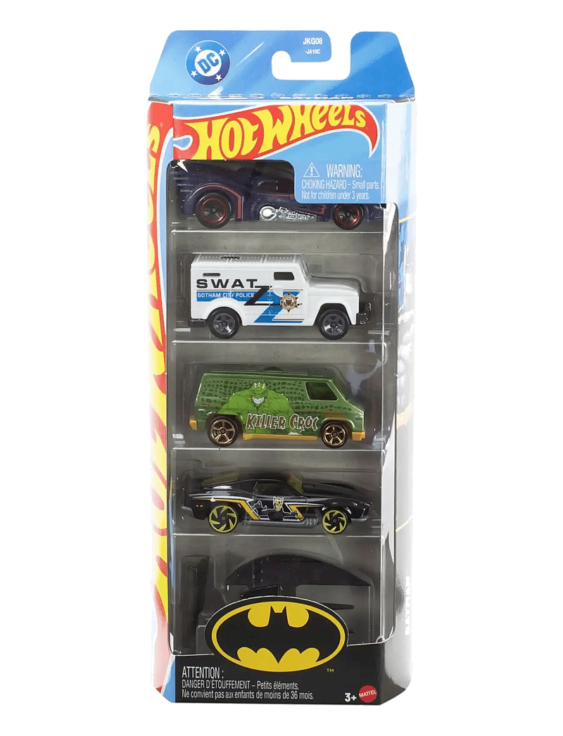 Hot Wheels - Cars, 5-Pack of Die-Cast Toy Cars or Trucks in 1:64 Scale (Styles May Vary) - spielzeugautos - multi color - 5