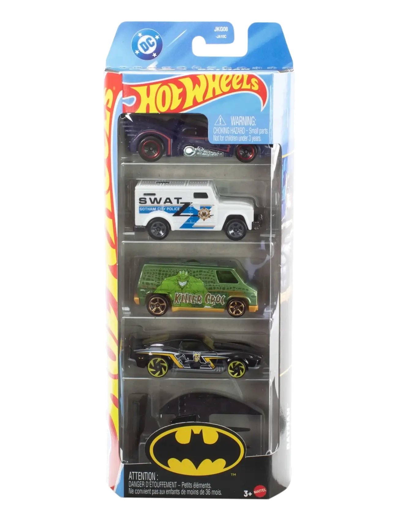 Hot Wheels - Cars, 5-Pack of Die-Cast Toy Cars or Trucks in 1:64 Scale (Styles May Vary) - toy cars - multi color - 5