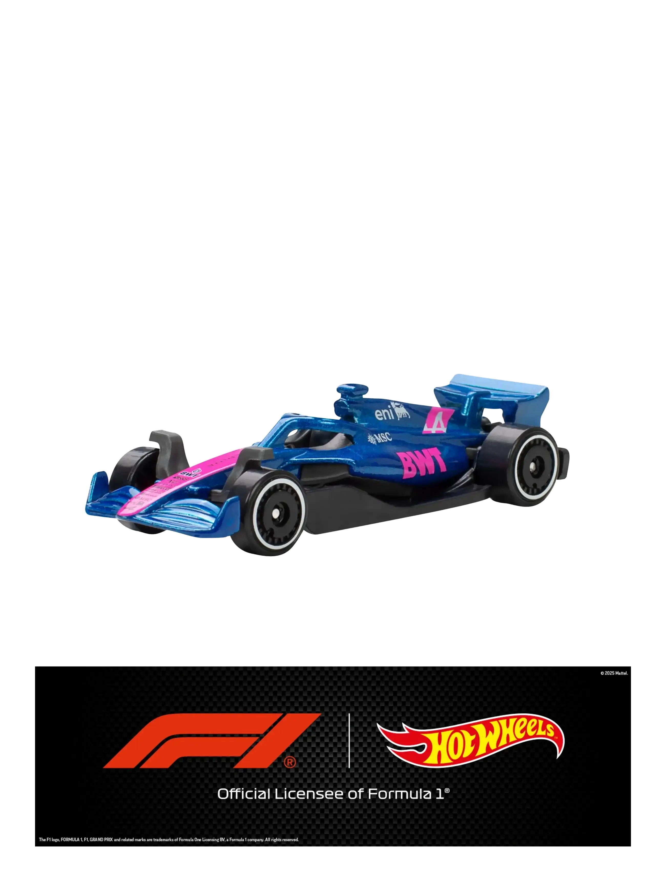 Hot Wheels - Formula 1 5-Pack, Set of 5 Die-Cast Toy F1 Cars in 1:64 Scale - multicolor - 2