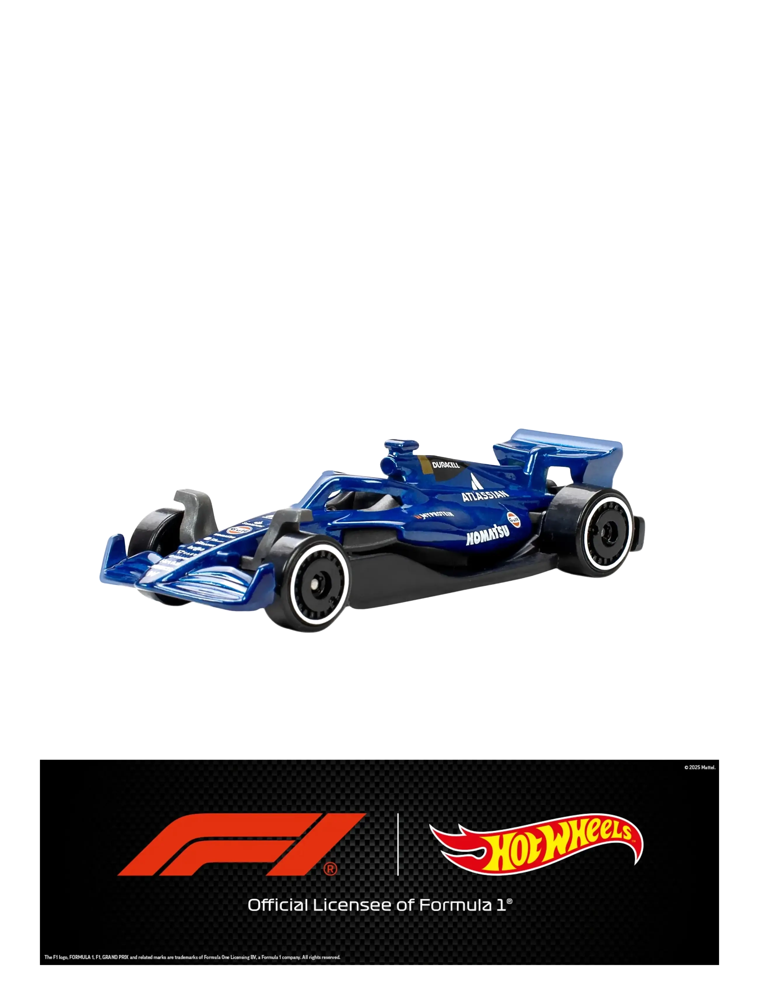 Hot Wheels - Formula 1 5-Pack, Set of 5 Die-Cast Toy F1 Cars in 1:64 Scale - multicolor - 4