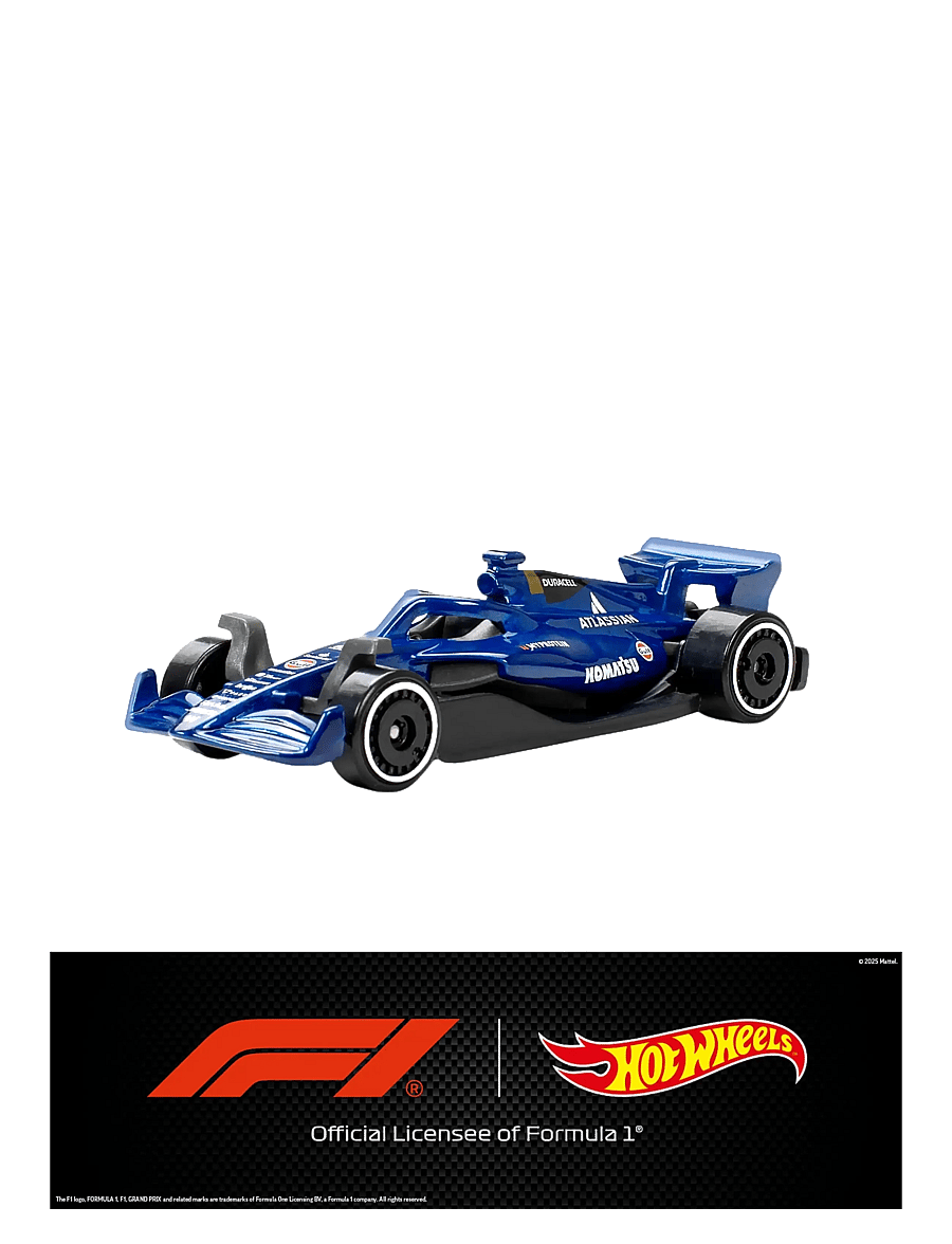Hot Wheels - Formula 1 5-Pack, Set of 5 Die-Cast Toy F1 Cars in 1:64 Scale - multicolor - 4