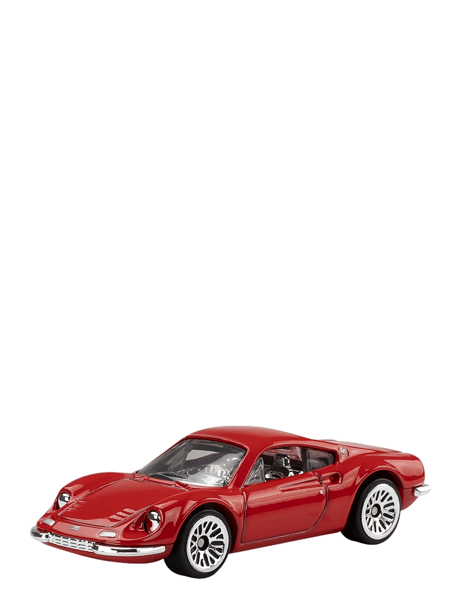 Hot Wheels - Ferrari 5-Pack, Set of 5 Die-Cast Toy Ferrari Automobiles in 1:64 Scale - spielzeugautos - multicolor - 1