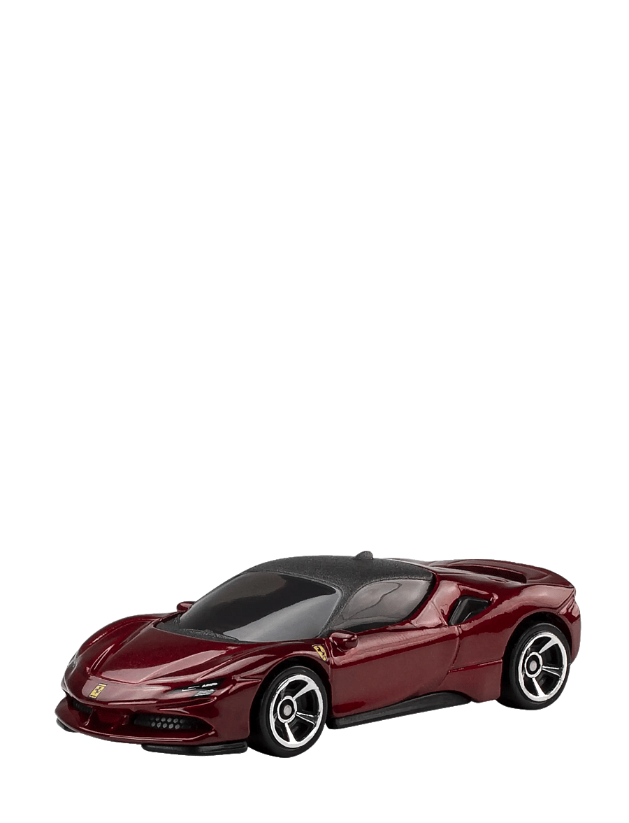 Hot Wheels - Ferrari 5-Pack, Set of 5 Die-Cast Toy Ferrari Automobiles in 1:64 Scale - spielzeugautos - multicolor - 4