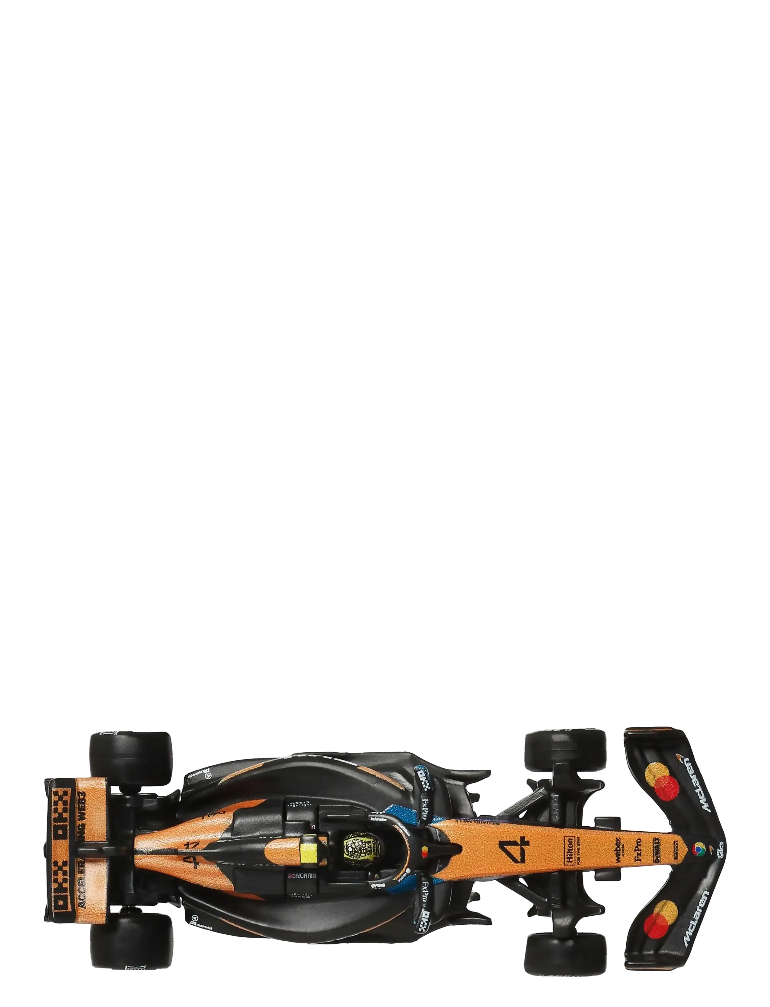 Hot Wheels - Premium Formula 1 2-Pack of 1:64 Scale Cars, McLaren Formula 1 Team of Piastri & Norris - multicolor - 2