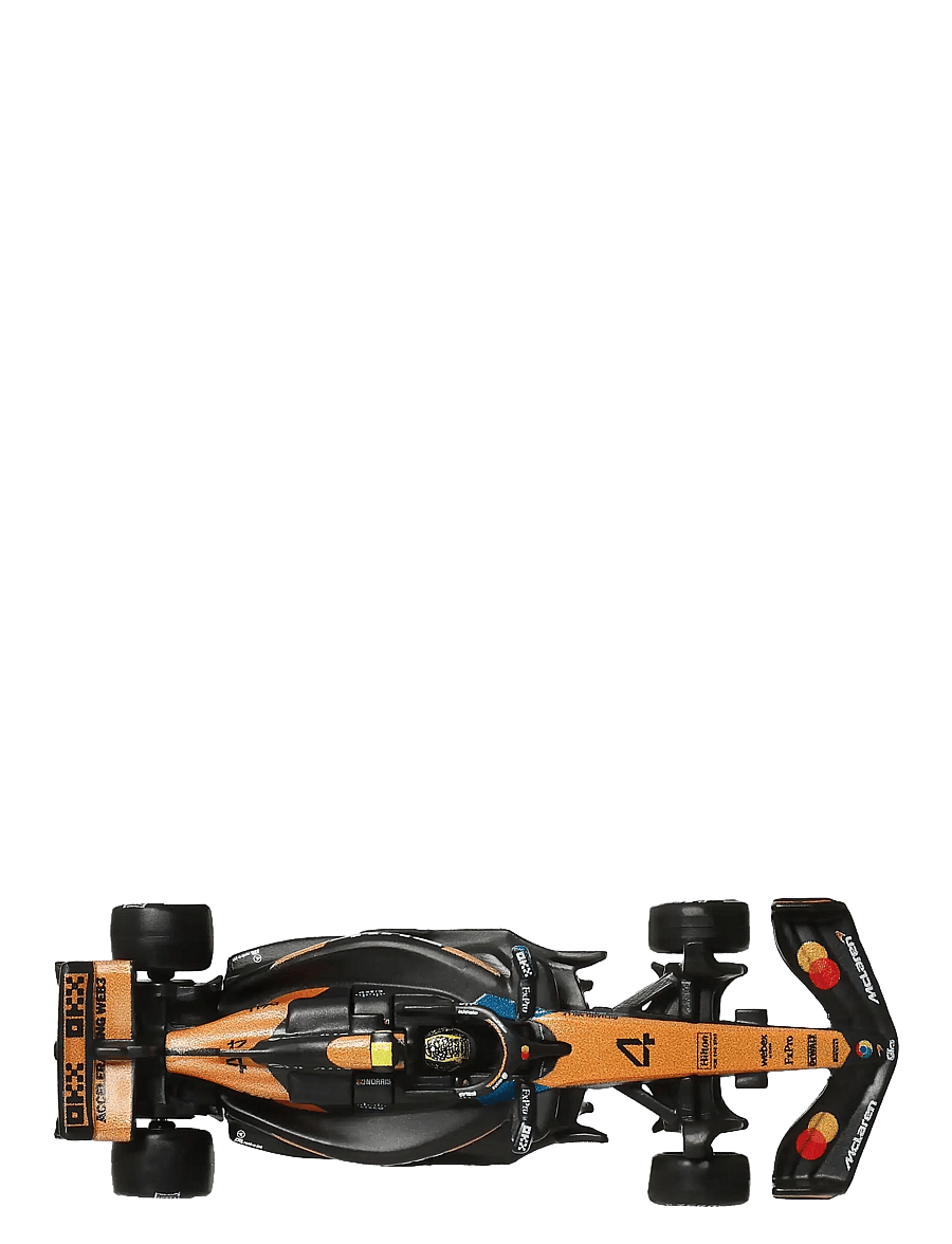 Hot Wheels - Premium Formula 1 2-Pack of 1:64 Scale Cars, McLaren Formula 1 Team of Piastri & Norris - multicolor - 2