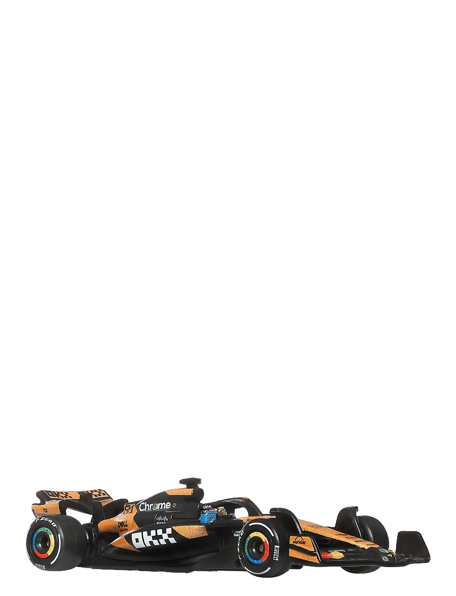 Hot Wheels - Premium Formula 1 2-Pack of 1:64 Scale Cars, McLaren Formula 1 Team of Piastri & Norris - multicolor - 4