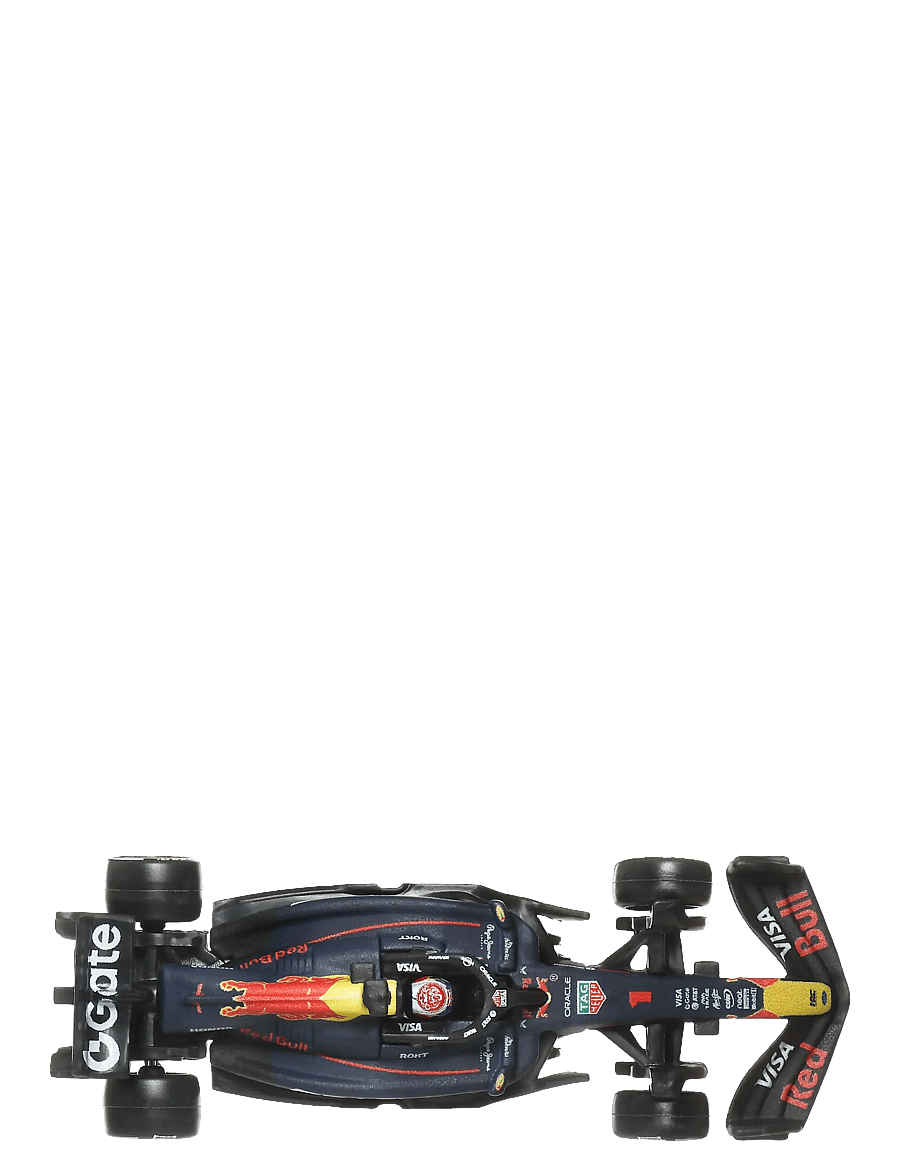 Hot Wheels - Premium Formula 1 2-Pack of Toy Cars, Oracle Red Bull Racing: Verstappen & Tsunoda - multicolor - 3