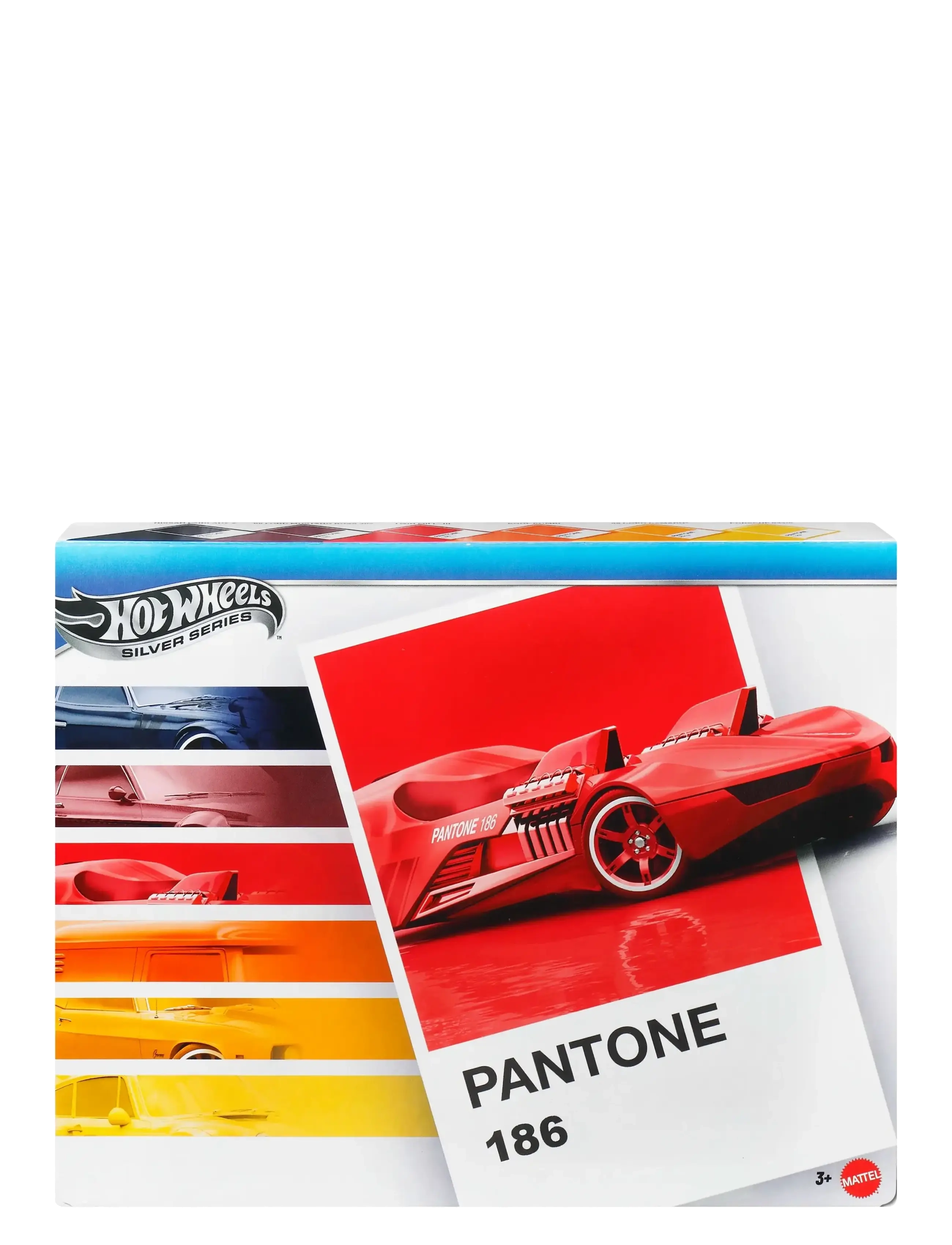 Hot Wheels - Pantone Multipack of Toy Cars & Van, 1:64 Scale Die-Cast Vehicles - multicolor - 2