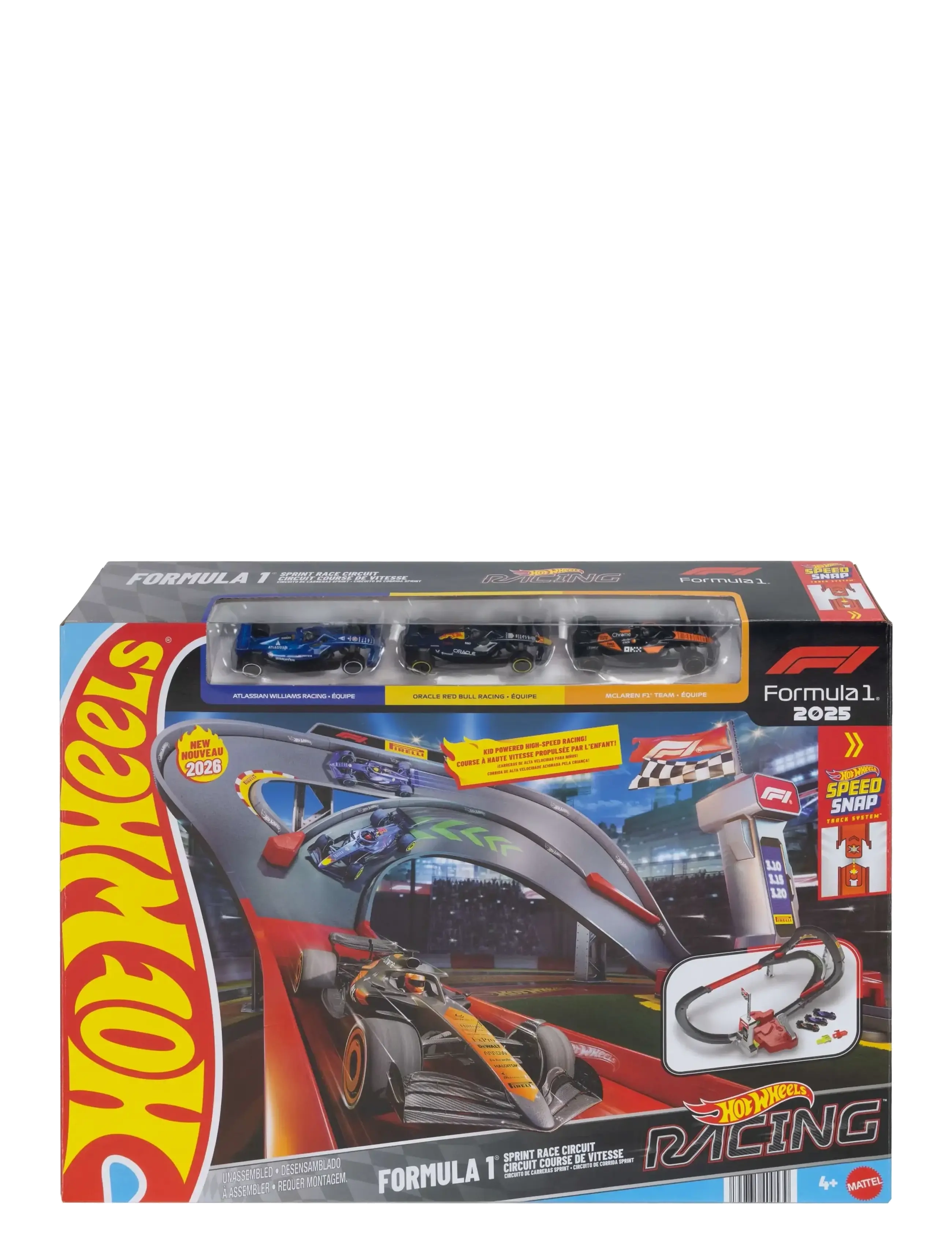 Hot Wheels Hw Racing Sprint Circuit, One Size, Toy Cars & Vehicles, Mehrfarbig/gemustert - Race Tracks, Kinder