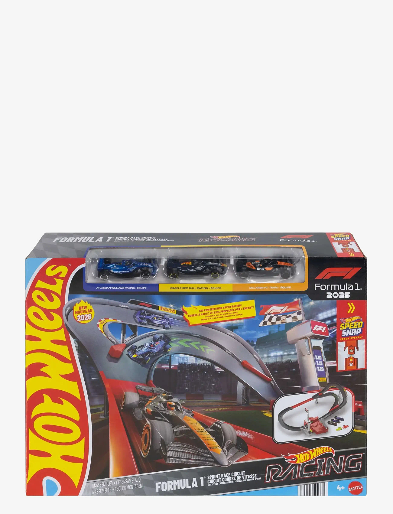 Hot Wheels - HW Racing Sprint Circuit - racerbaner - multi color - 0