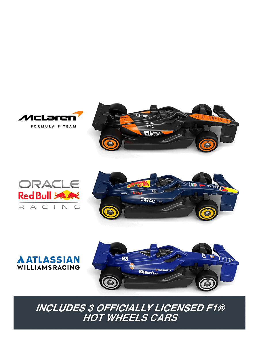 Hot Wheels - HW Racing Sprint Circuit - võidusõidurajad - multi color - 4