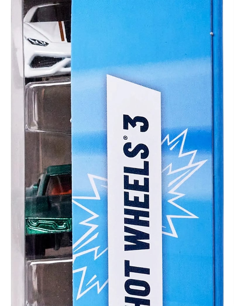 Hot Wheels - 1:64 Scale Toy Cars & Trucks, 3-Pack (Styles May Vary) - spielzeugautos - multi color - 0