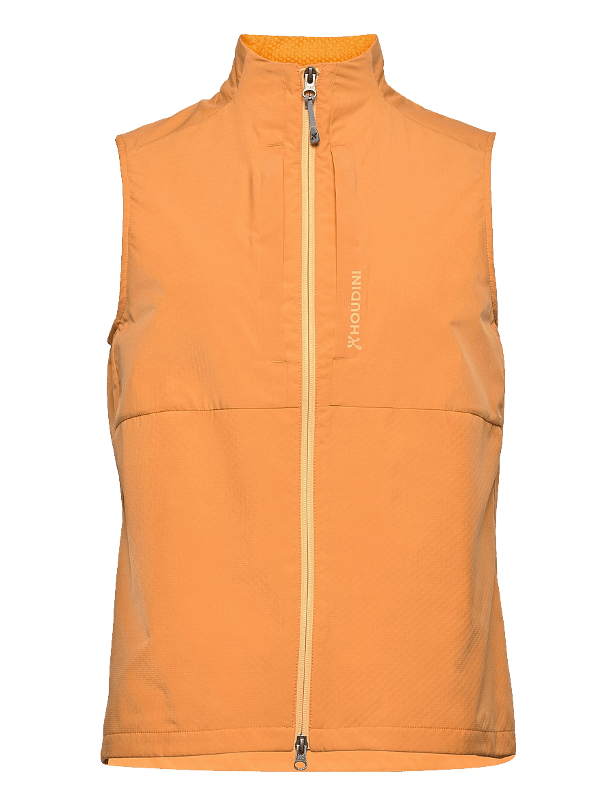 Houdini - W's Pace Hybrid Vest - sun ray - 0