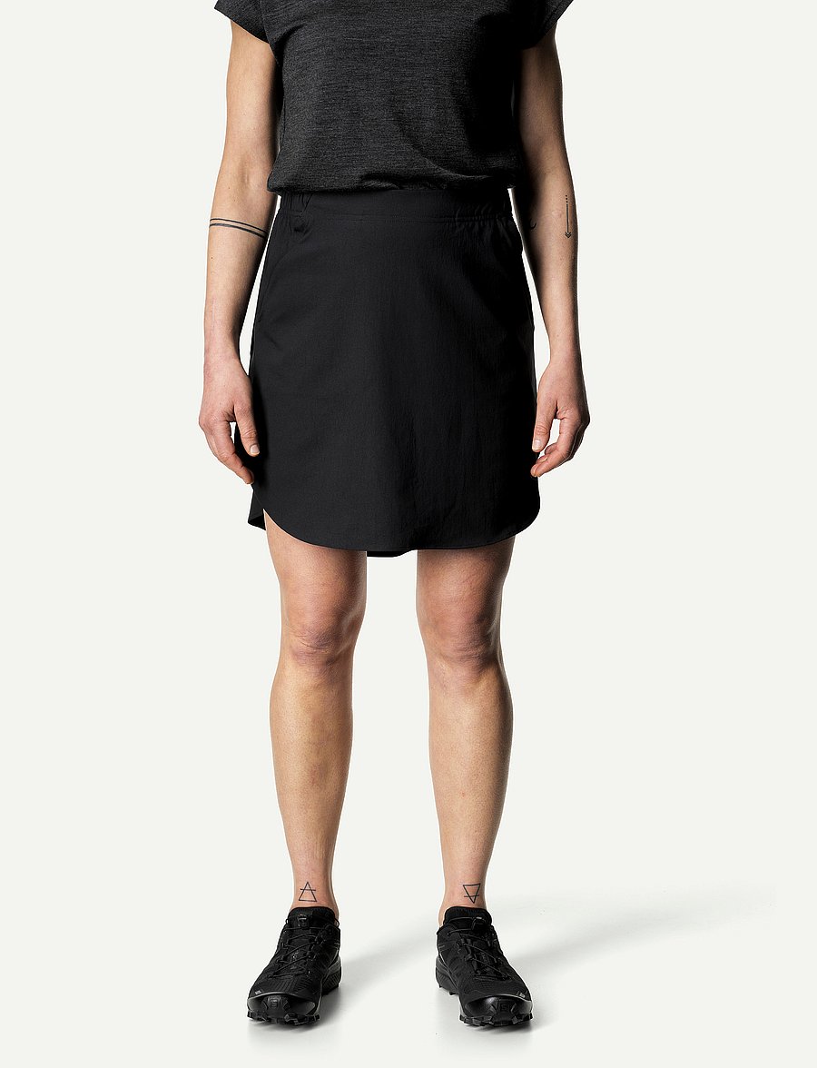Houdini - W's Stride Skirt - true black - 0