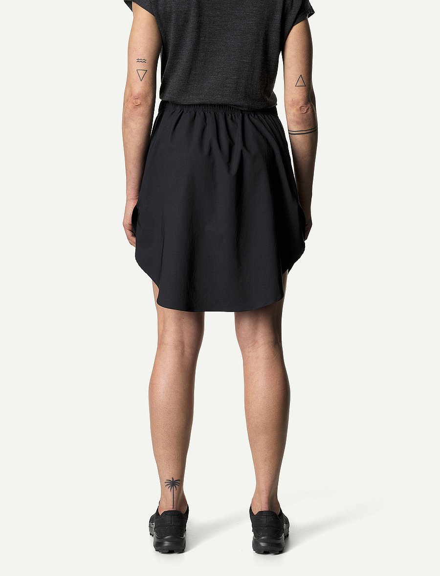 Houdini - W's Stride Skirt - true black - 3