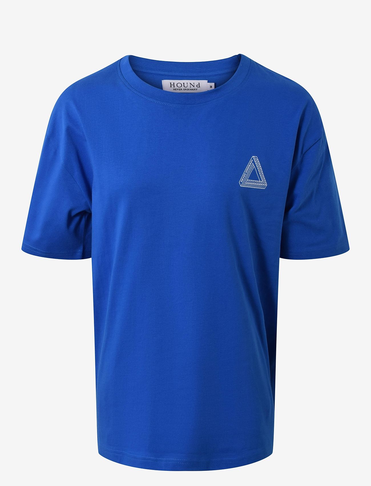 Hound - Tee w/Back print - efterårstøj - cobalt blue - 0