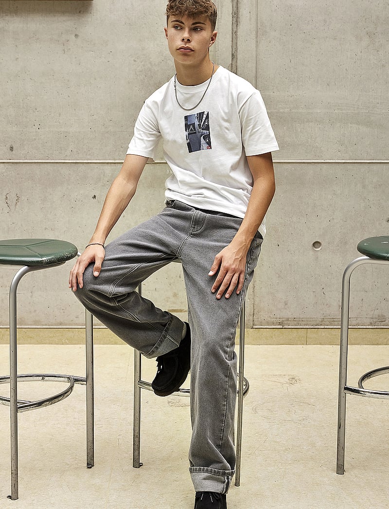 Hound - loose Jeans/turn up - loose jeans - grey denim - 0