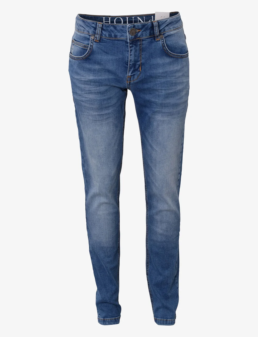 Hound - STRAIGHT Jeans - skinny jeans - used blue denim - 1