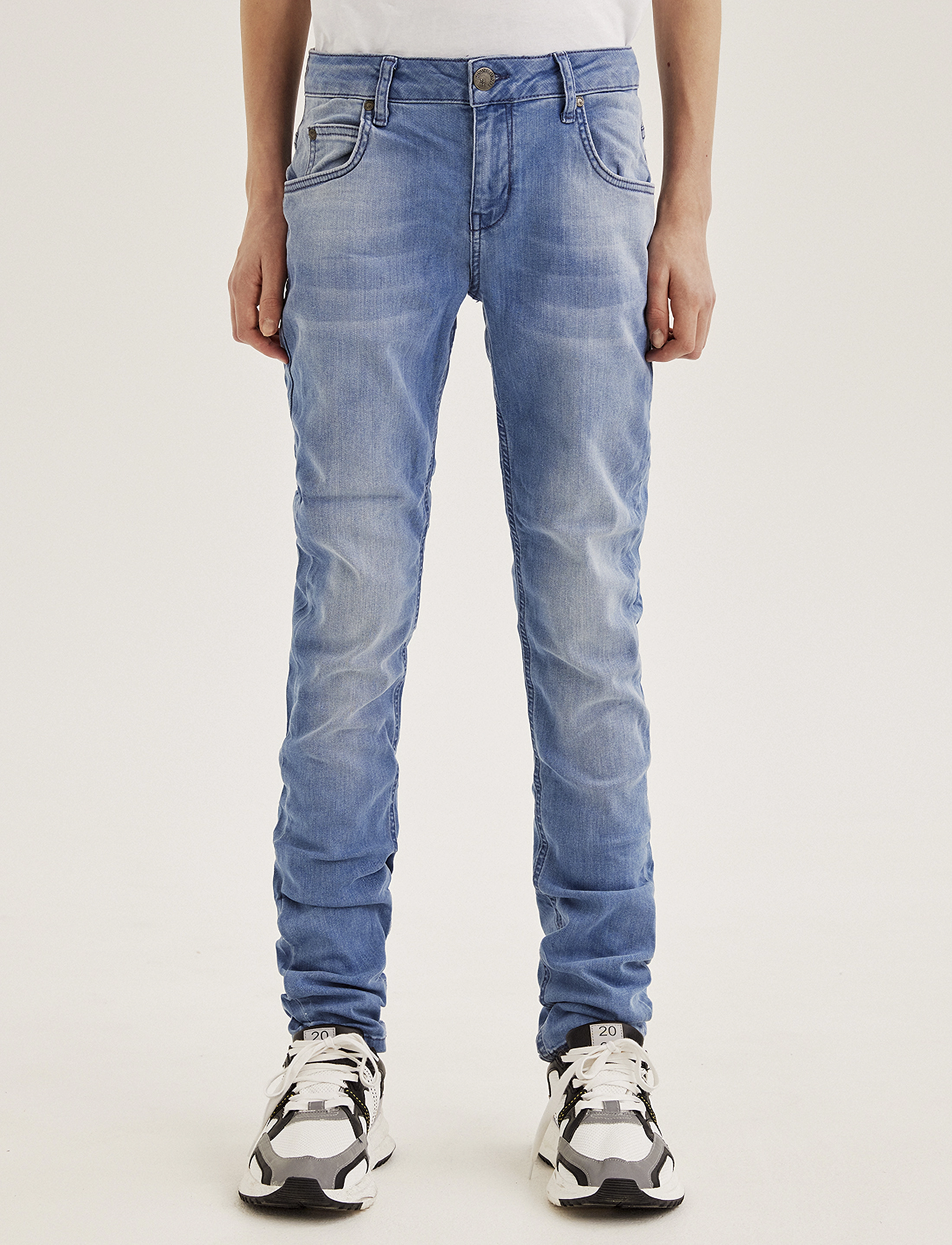 Hound Straight Jeans, 14Y/27, Blau - Skinny Kinder