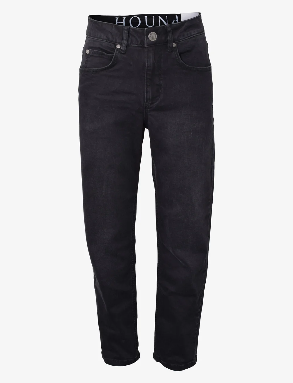 Hound - Wide Jeans - hosen mit weitem bein - black denim - 0
