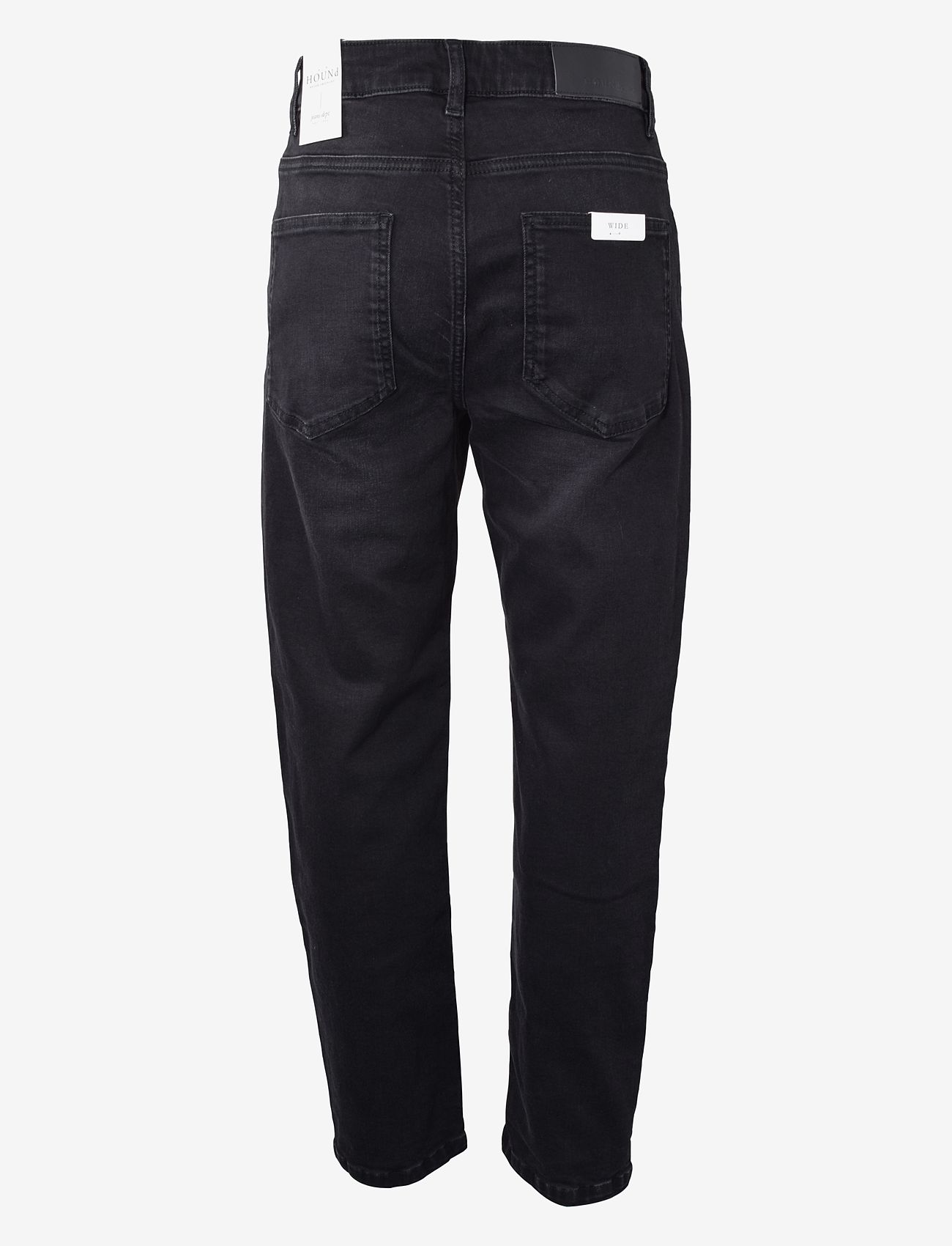Hound - Wide Jeans - brede jeans - black denim - 1