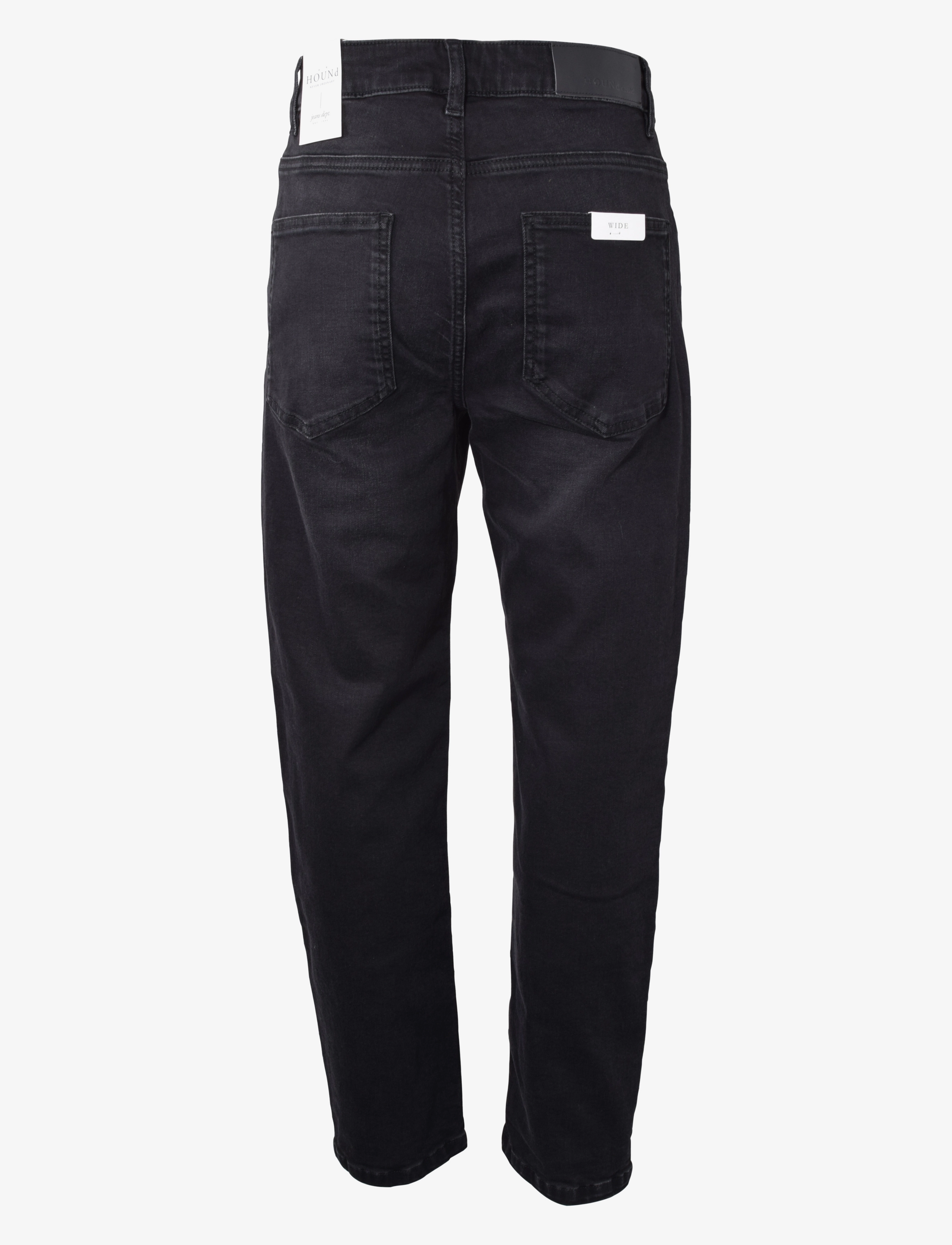 Hound - Wide Jeans - jeans - black denim - 1