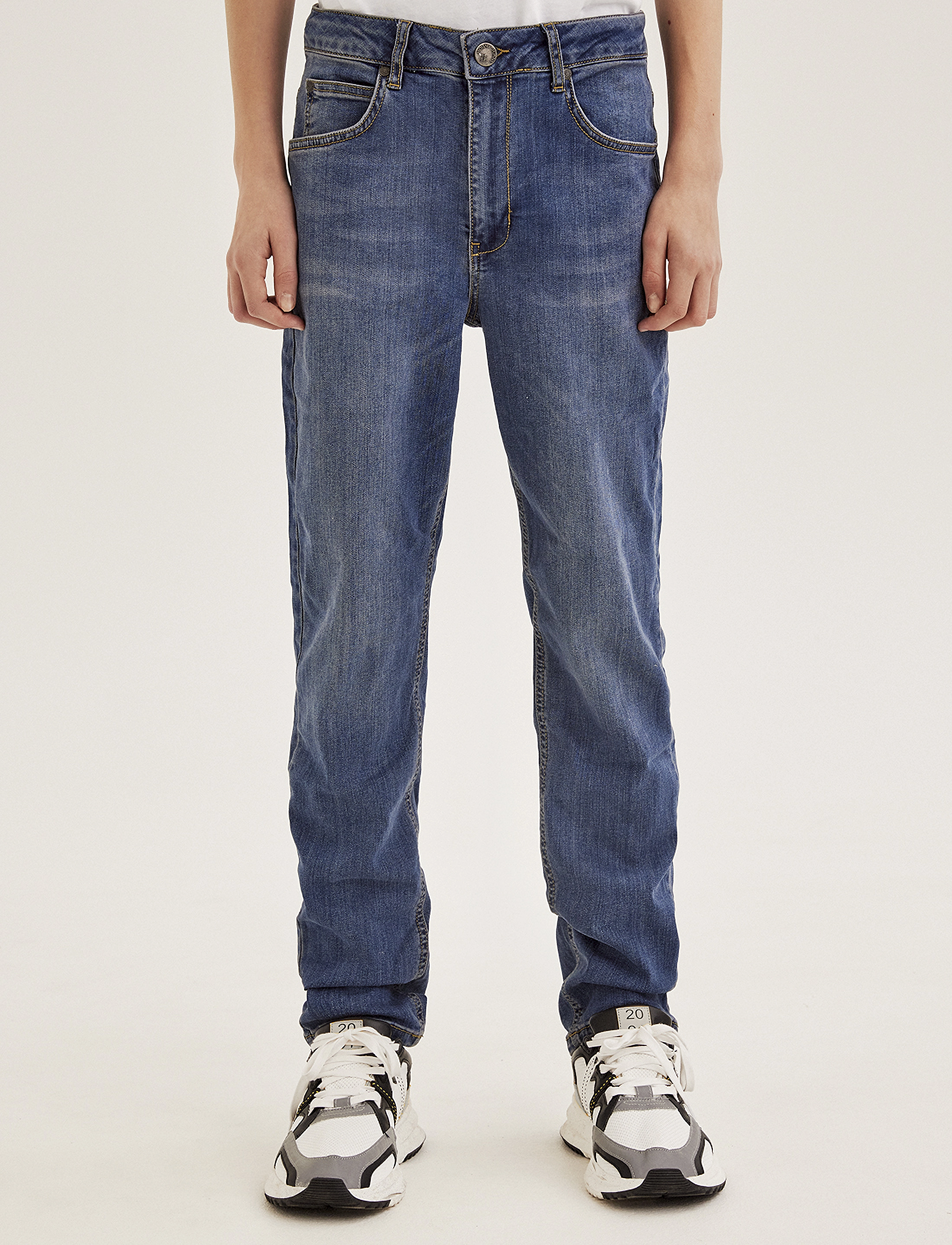 Hound Wide Jeans, Brede Jeans, Blå, Str: 12Y/25