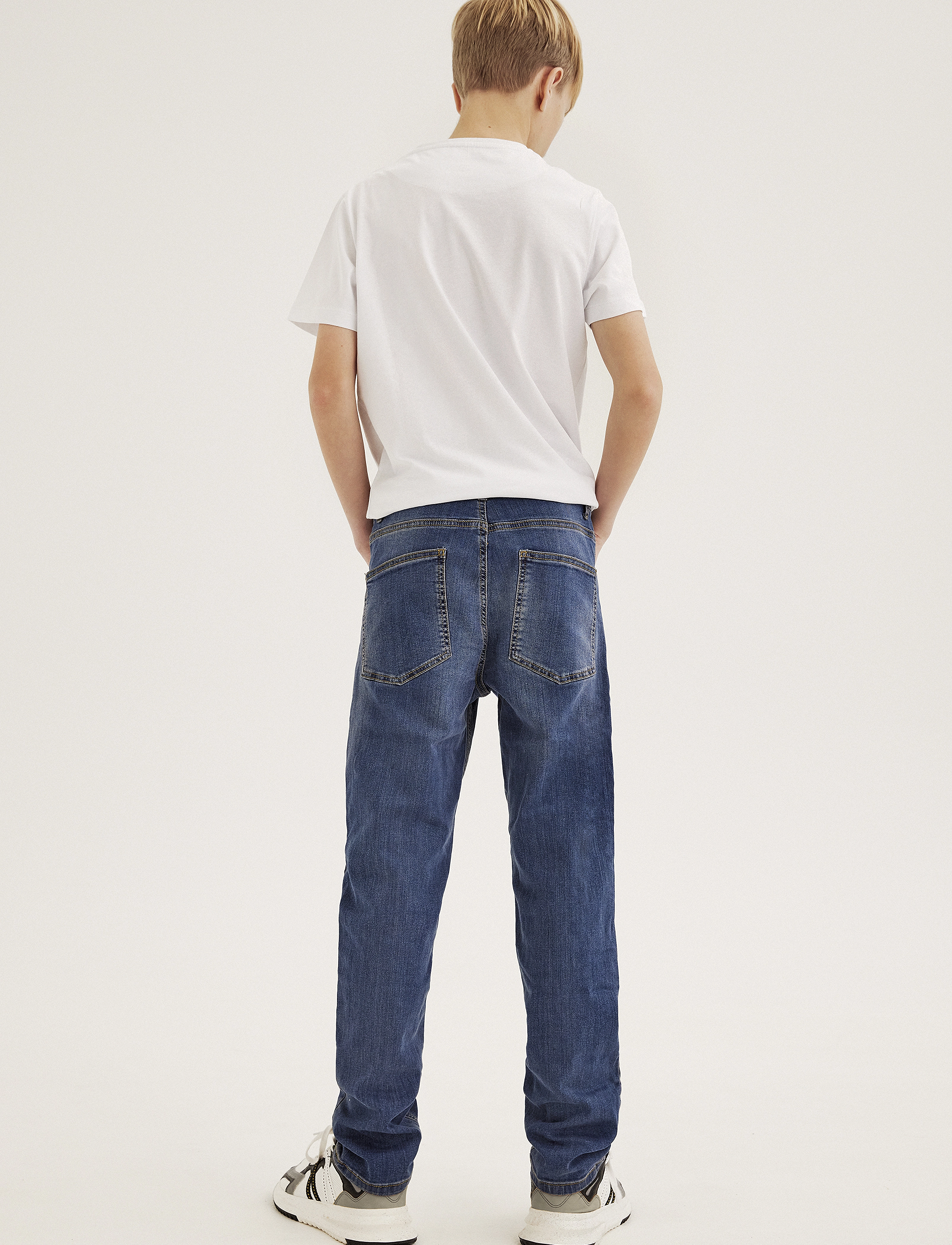 Hound - Wide Jeans - jeans - medium blue used - 3