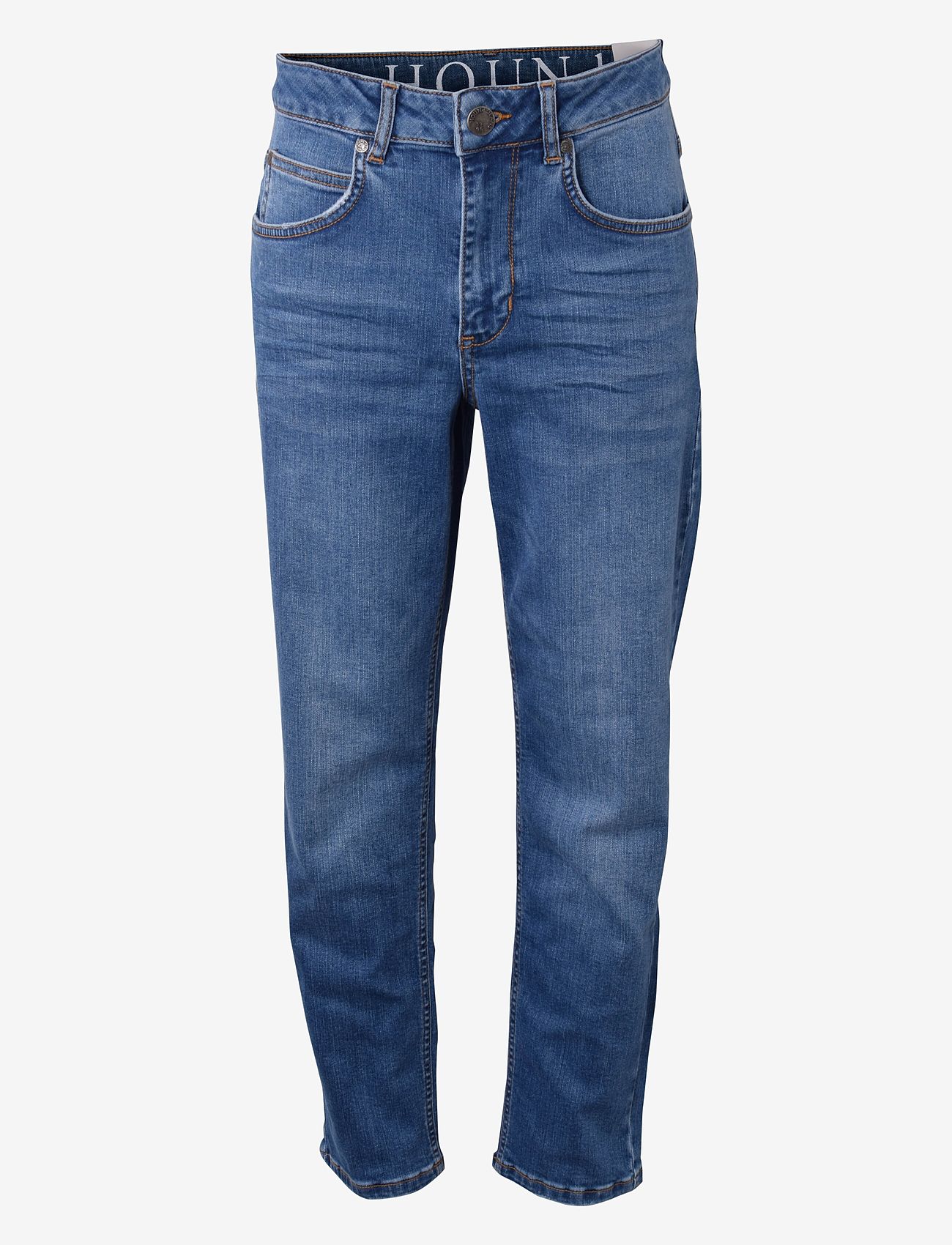 Hound - Wide Jeans - hosen mit weitem bein - used blue denim - 0