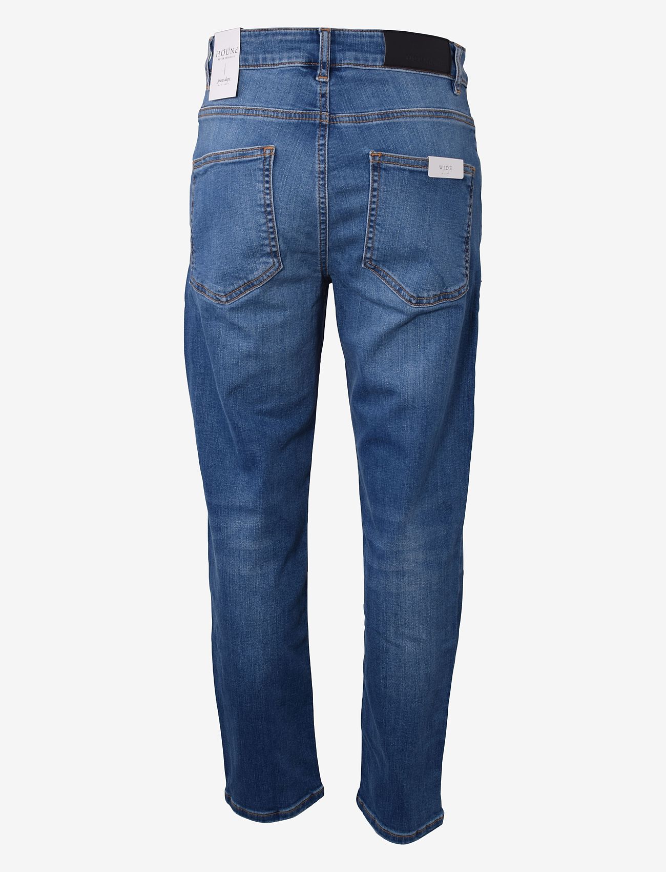 Hound - Wide Jeans - hosen mit weitem bein - used blue denim - 1