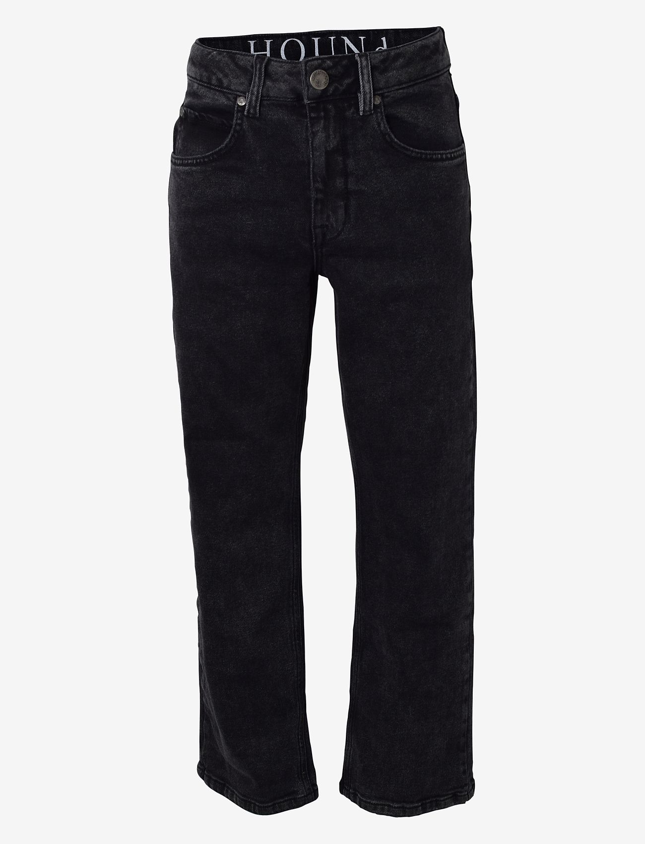 Hound - Extra Wide Jeans - jeans met wijde pijpen - black denim - 0