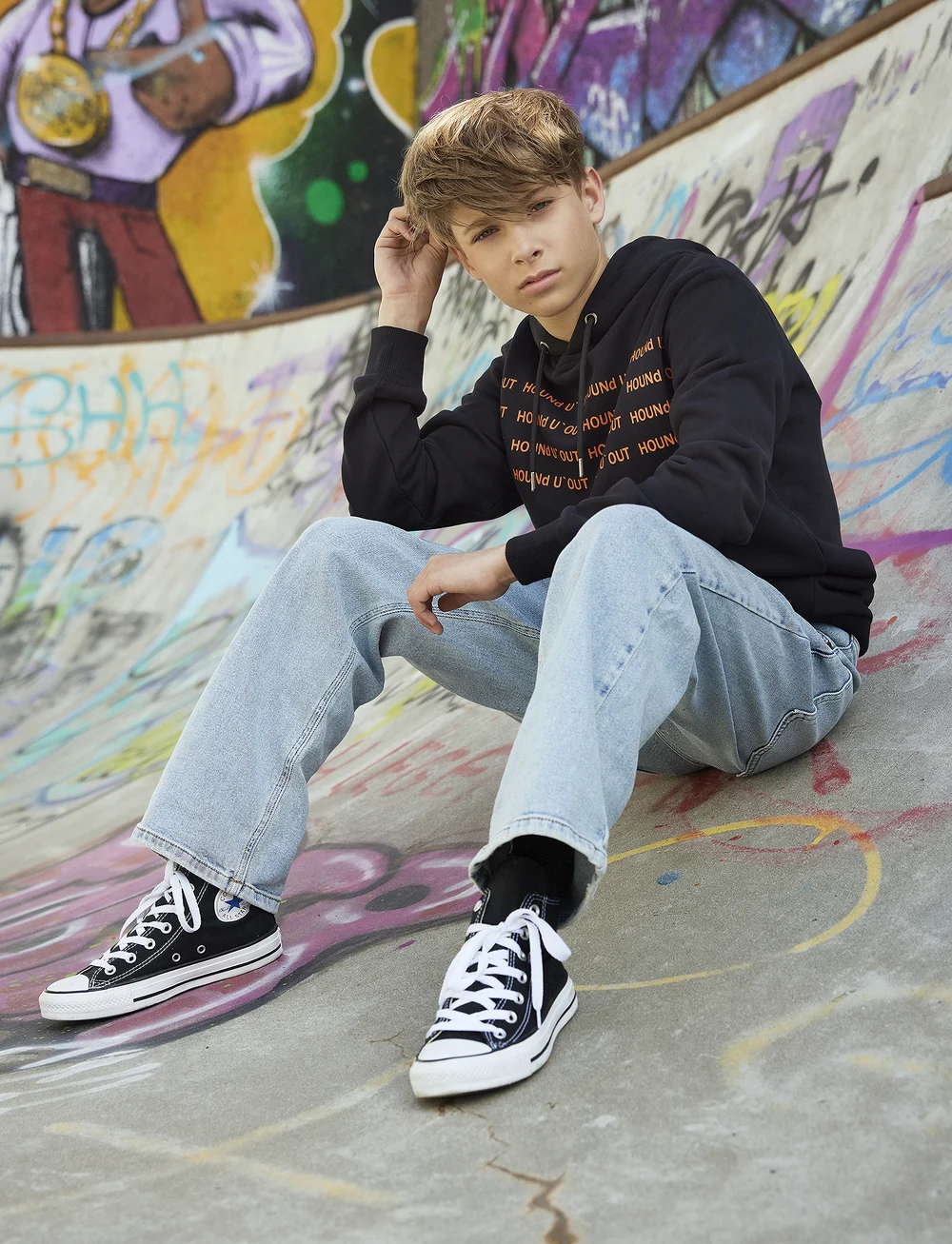 Hound - Extra Wide Jeans - brede jeans - light blue denim - 3