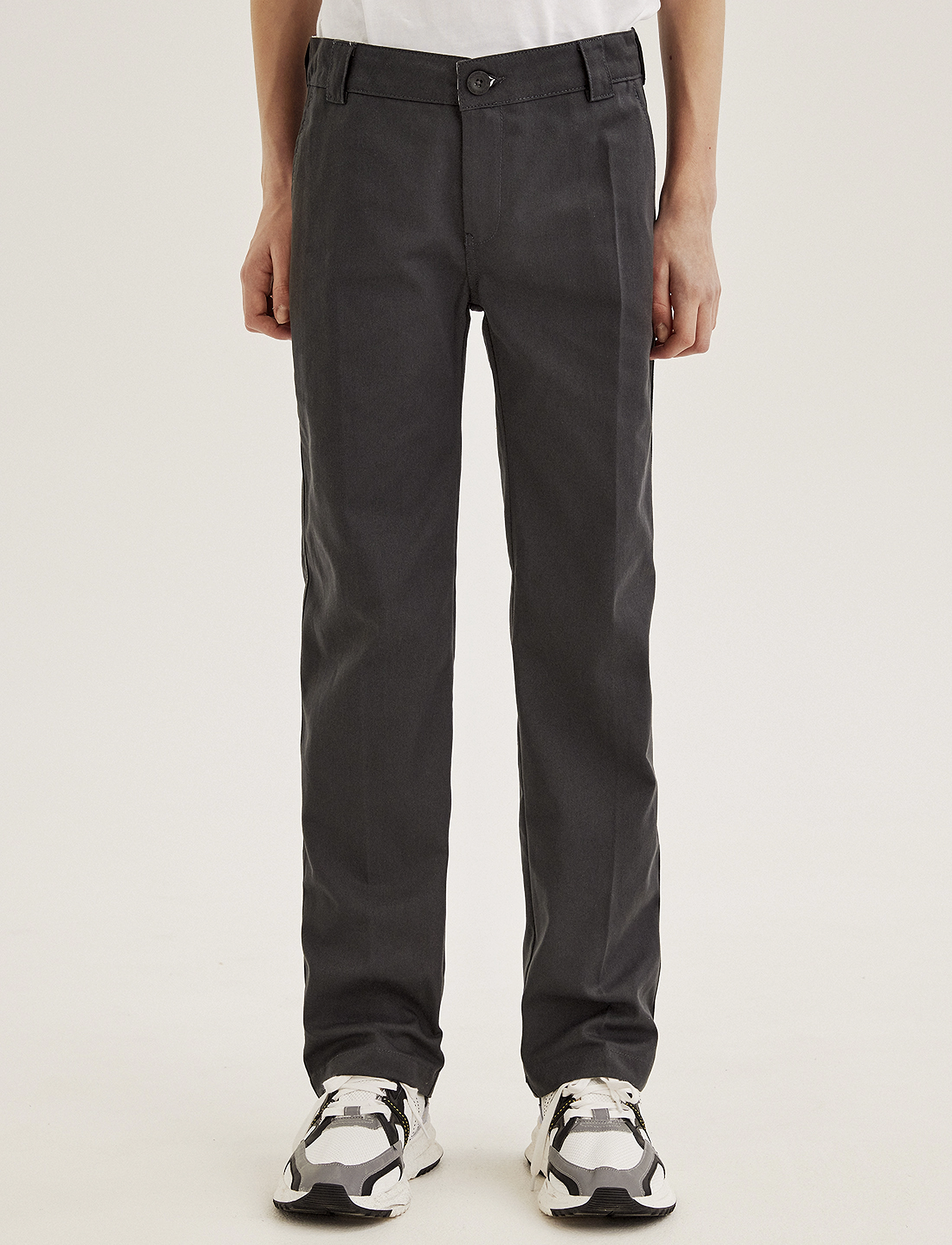 Hound Worker Pants, 16 y, Unterteile, Grau - Trousers, Kinder