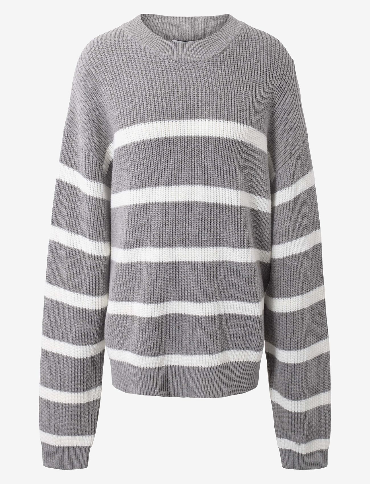 Hound - Stripe knit - pullover - grey - 1