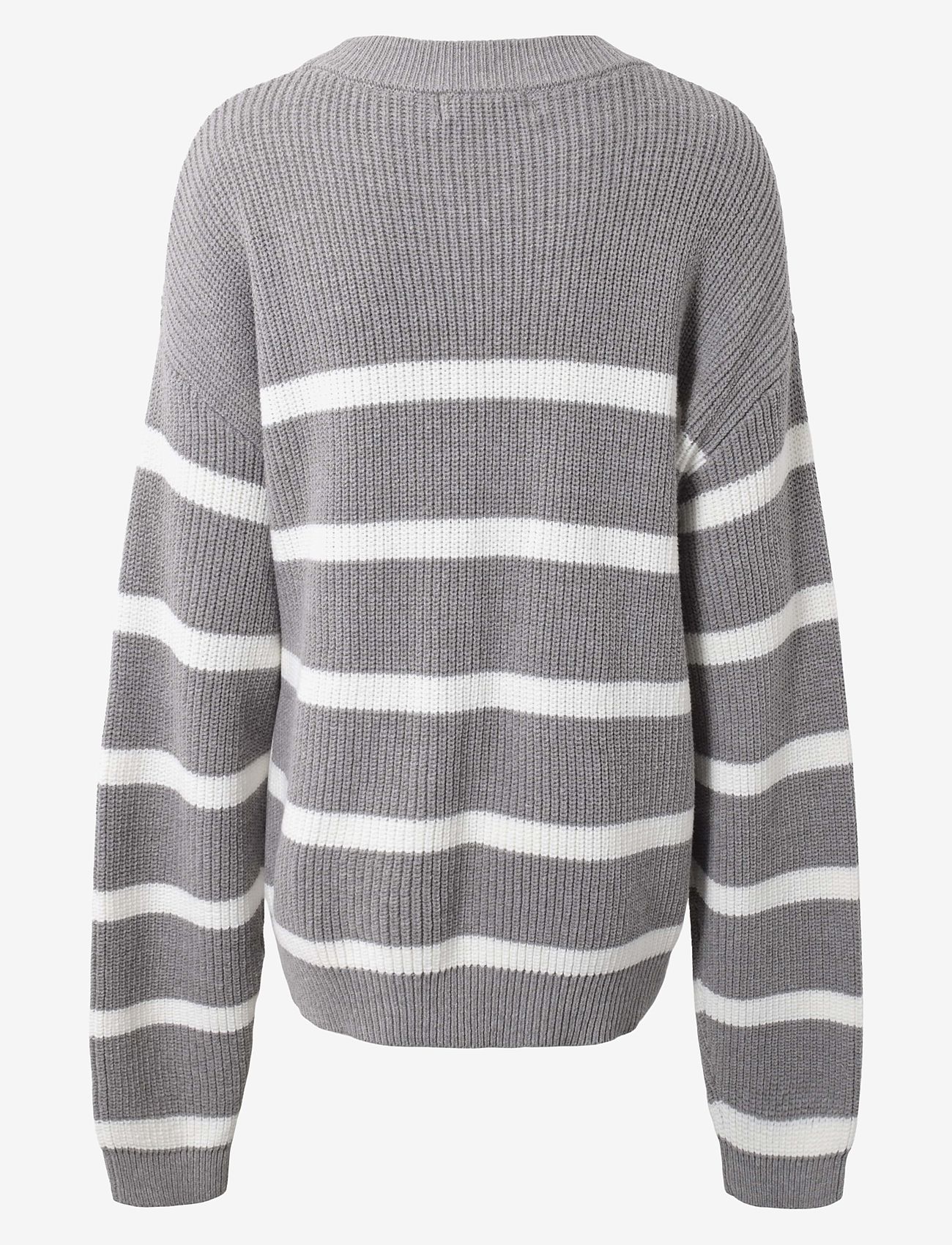 Hound - Stripe knit - pullover - grey - 2