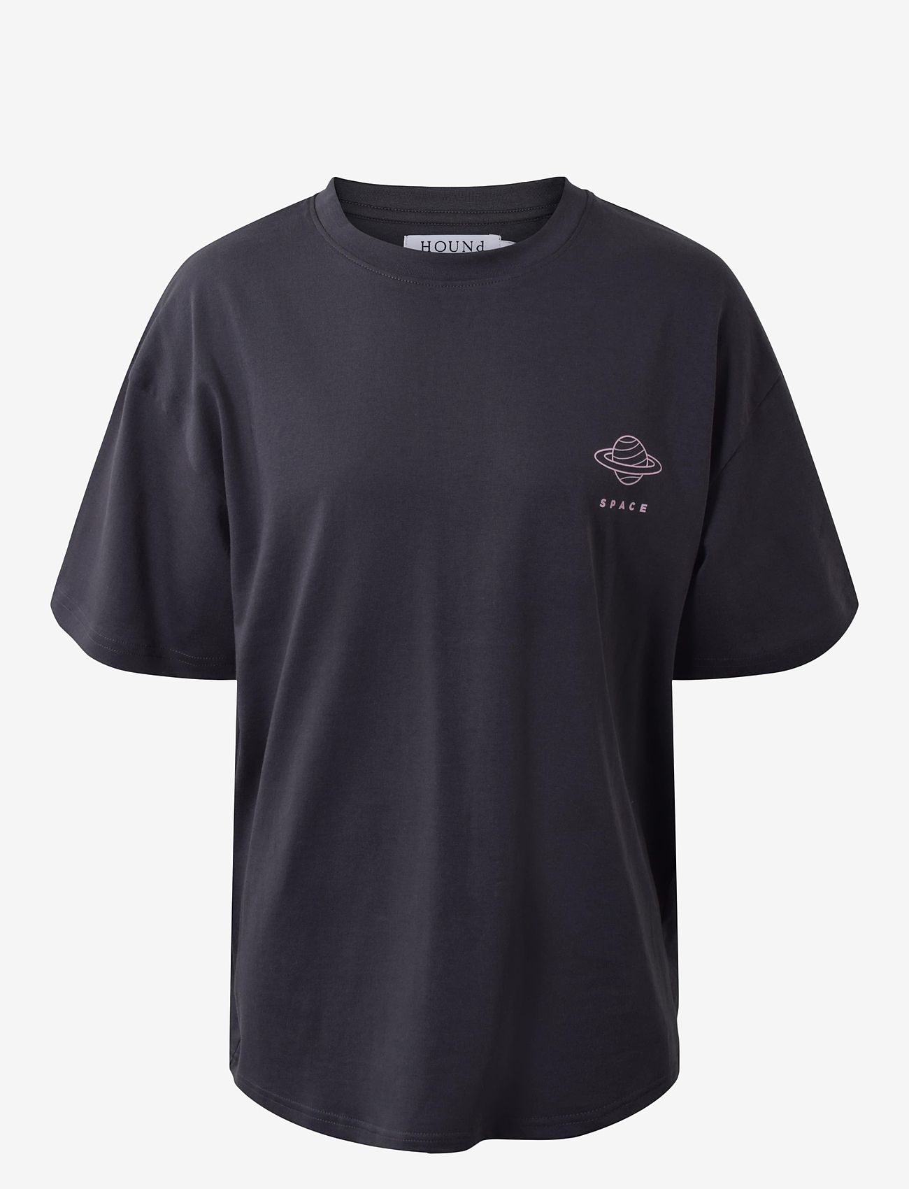 Hound - Oversized tee s/s - dark grey - 0