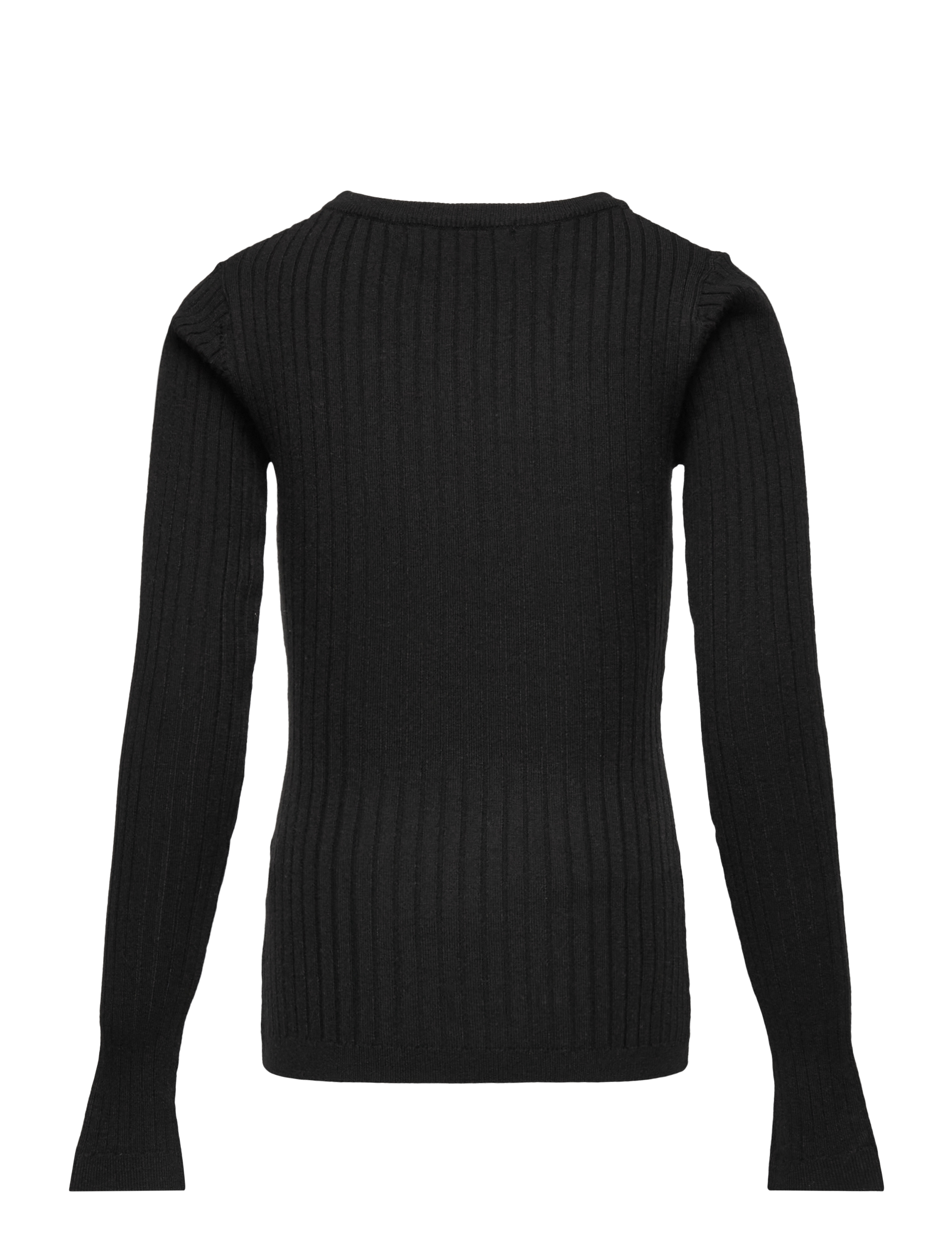 Hound - Tight knit - tröjor - black - 1