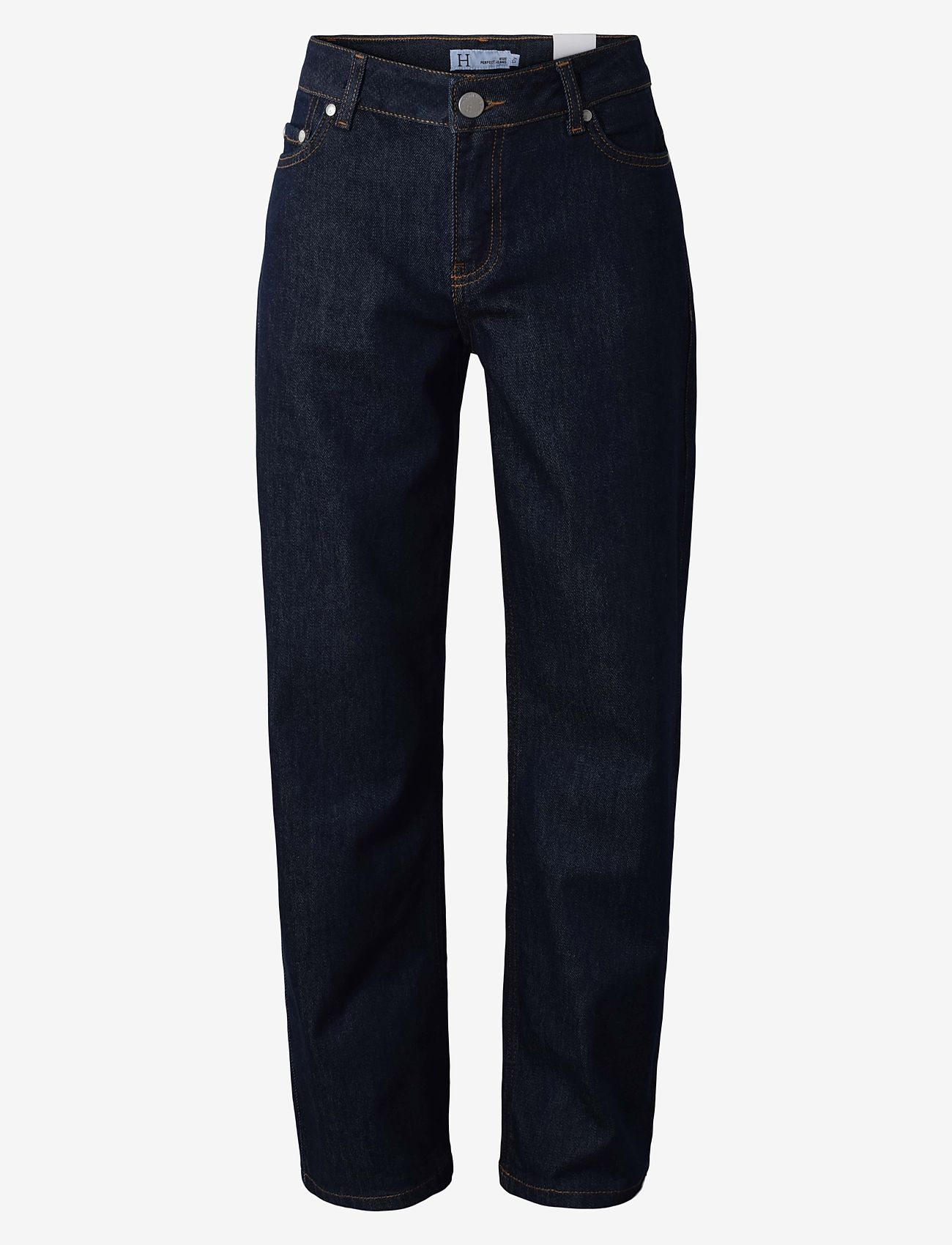Hound - Low rise - Wide denim - loose jeans - dark blue used - 0