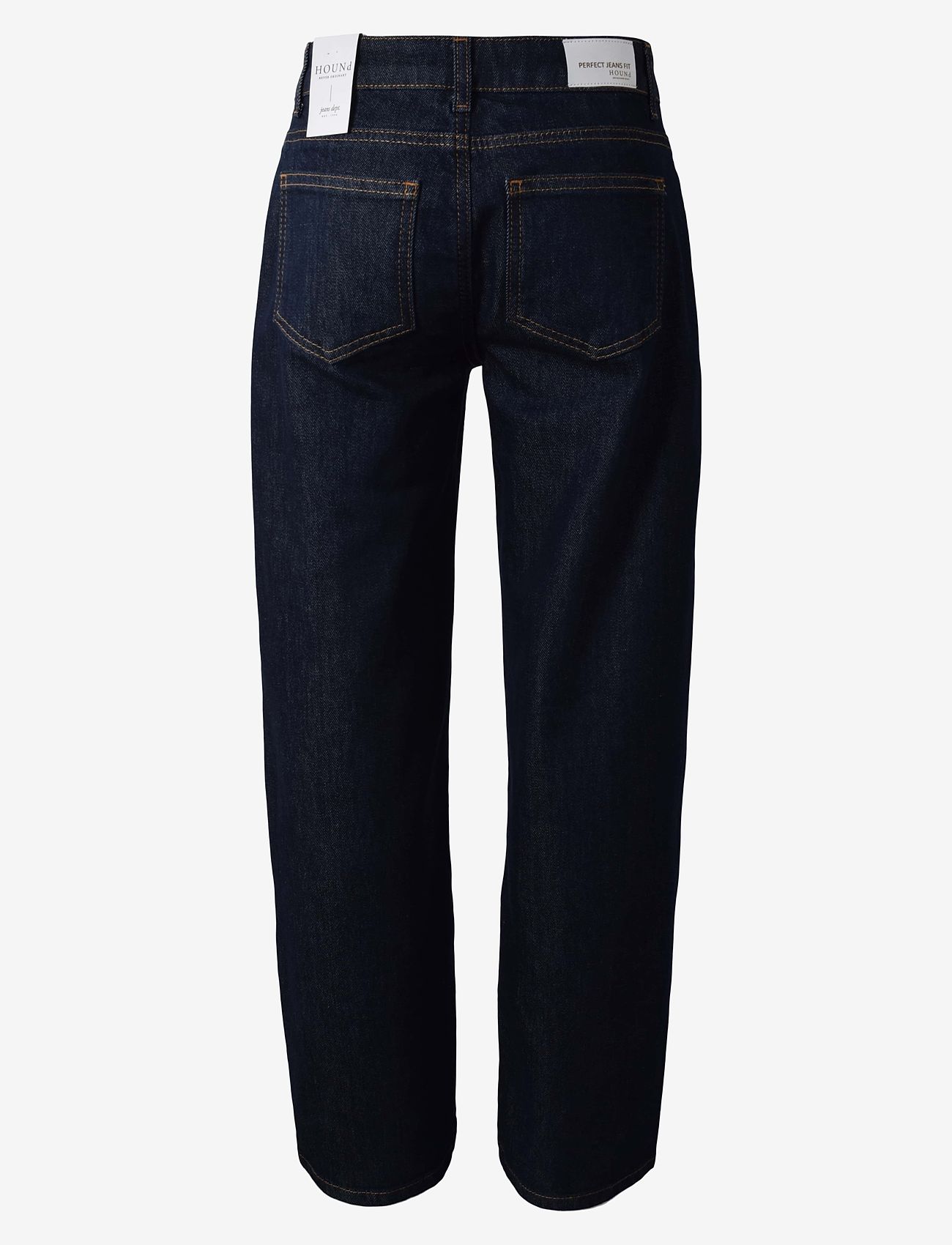 Hound - Low rise - Wide denim - loose jeans - dark blue used - 1