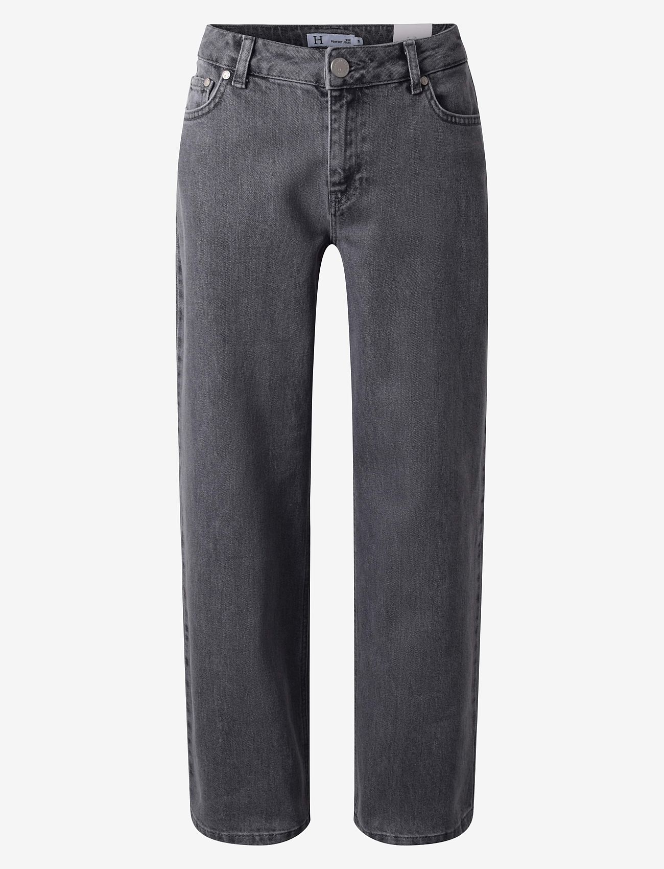 Hound - Low rise - Wide denim - loose jeans - grey denim - 0