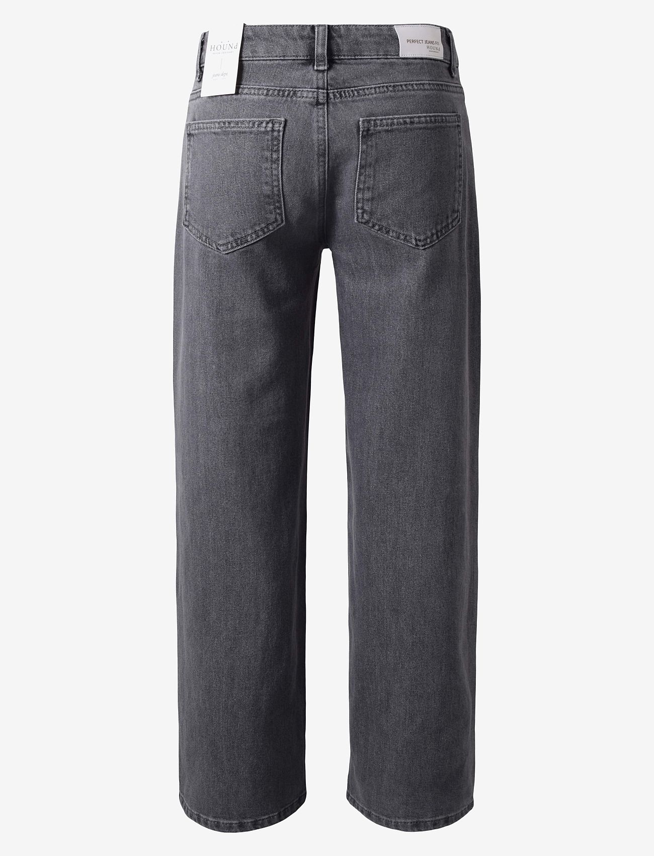Hound - Low rise - Wide denim - loose jeans - grey denim - 1