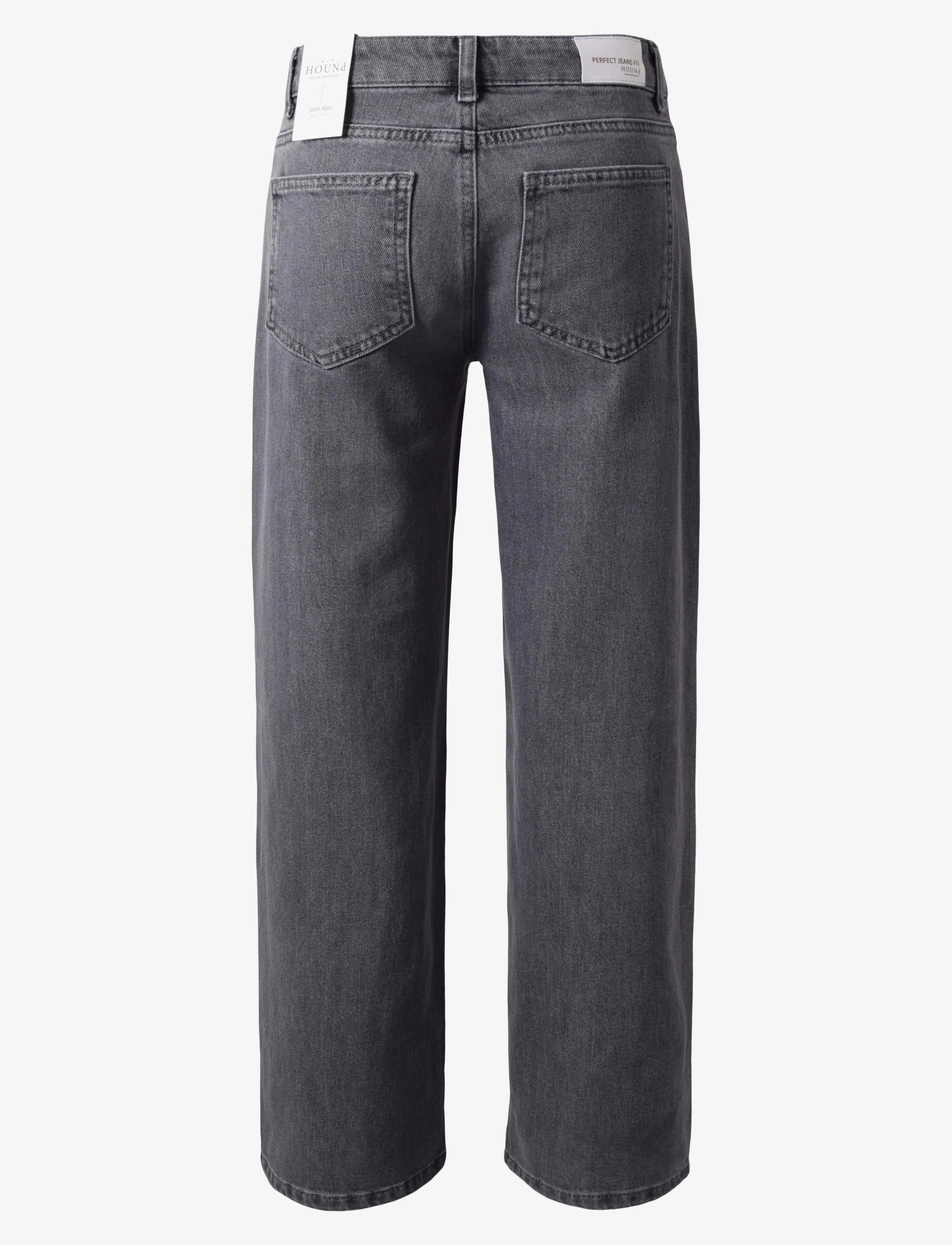 Hound - Low rise - Wide denim - jeans - grey denim - 1